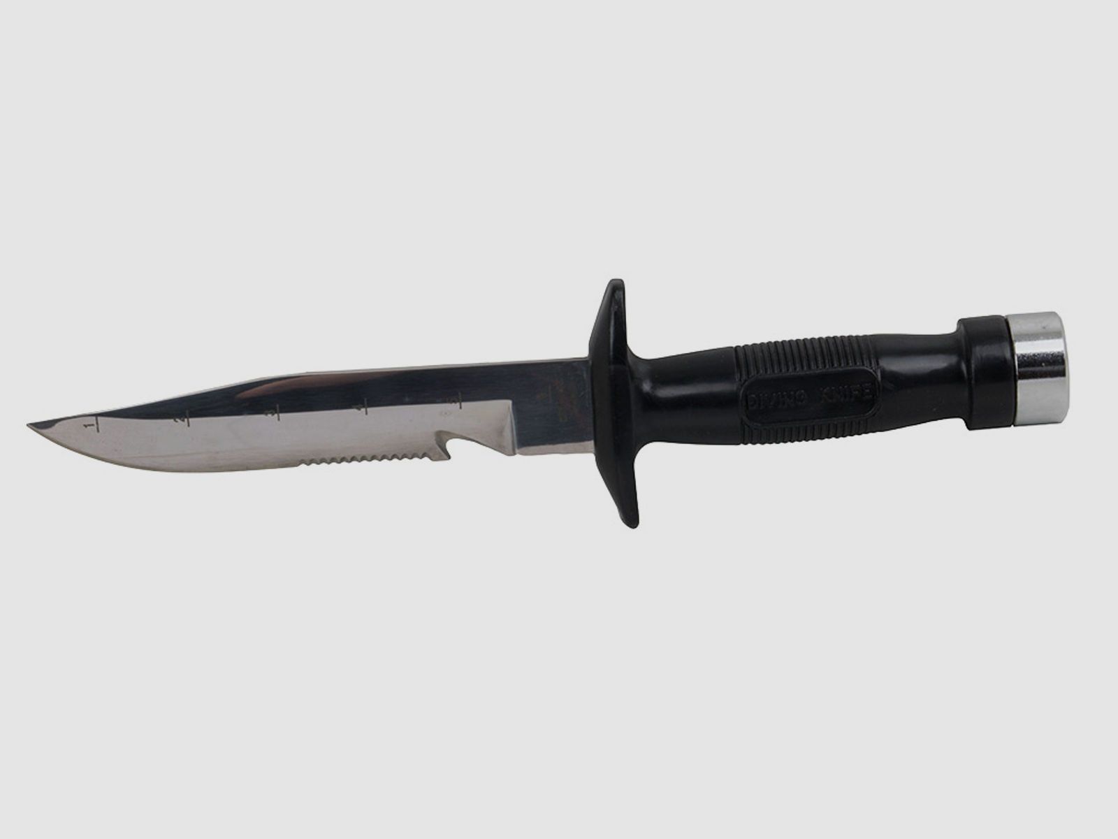 Outdoormesser Tauchmesser Diving Knife KlingenlĂ¤nge 16,5 cm inklusive Holster (P18)