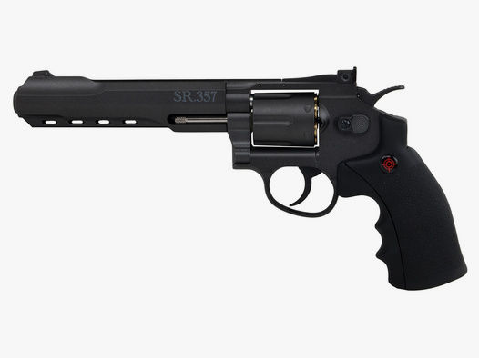 CO2 Revolver Crosman SR357 schwarz Kaliber 4,5 mm BB (P18)