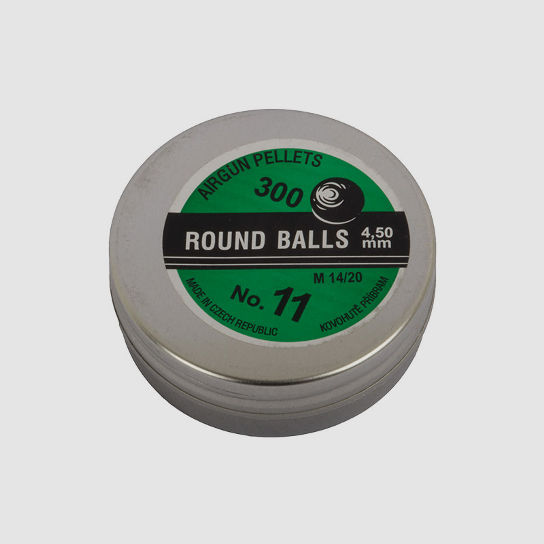 Rundkugeln BBs Round Balls No. 11 Kaliber 4,5 mm 0,54 g 300 StĂĽck