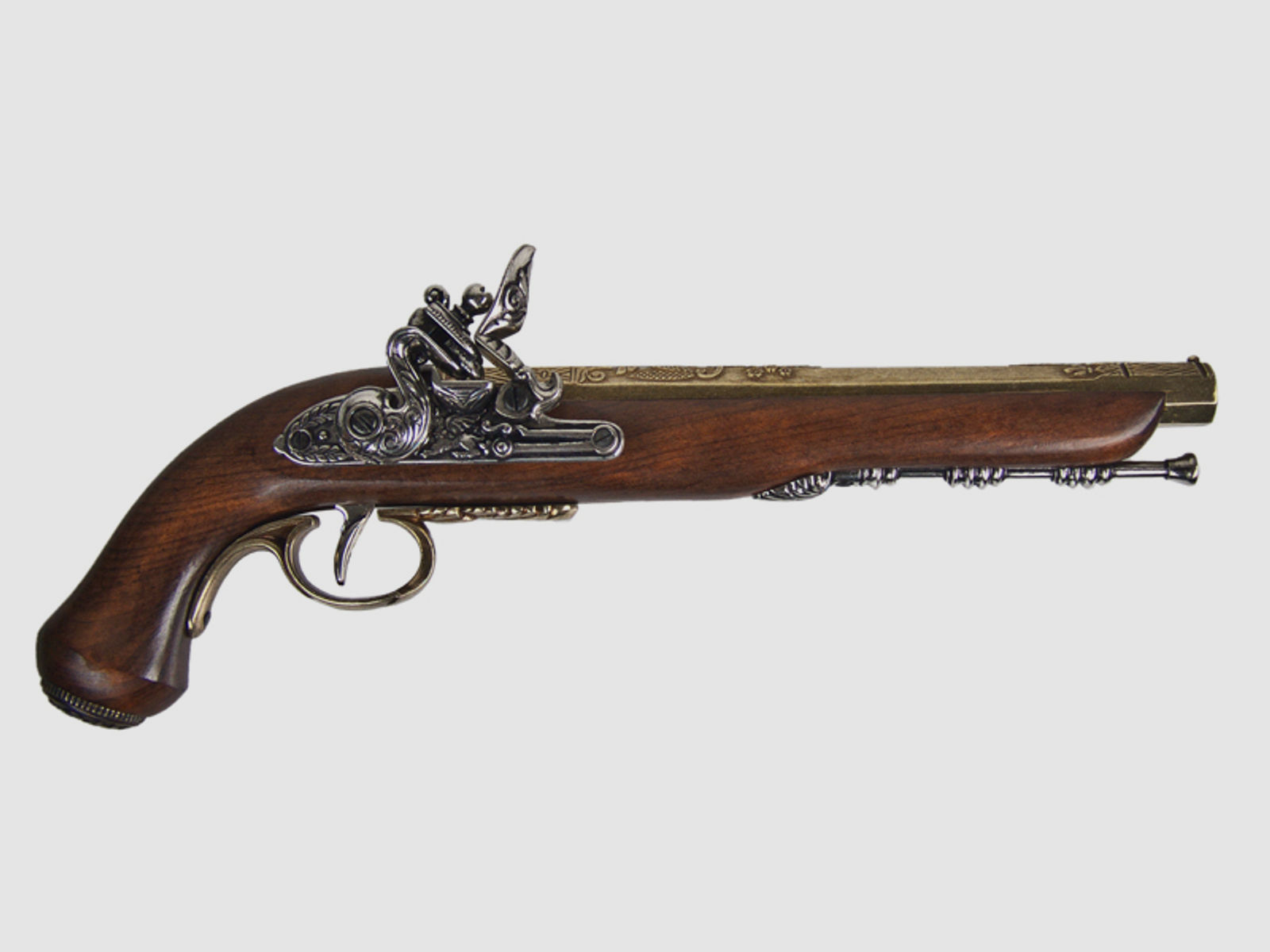 Dekopistolen Nachbau Modell Duellpistole Frankreich Versailles 1810, beweglich
