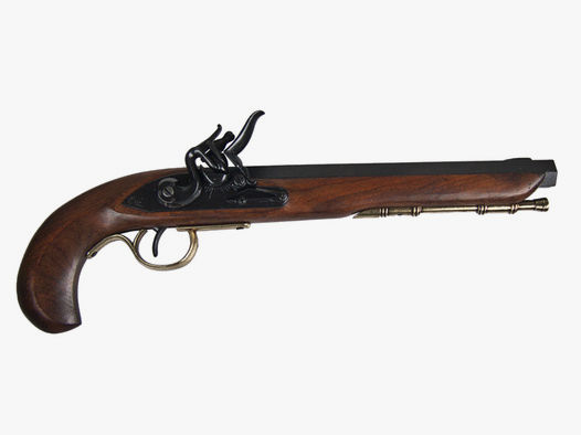 Dekopistole Duellpistole Frankreich 1810, voll beweglich