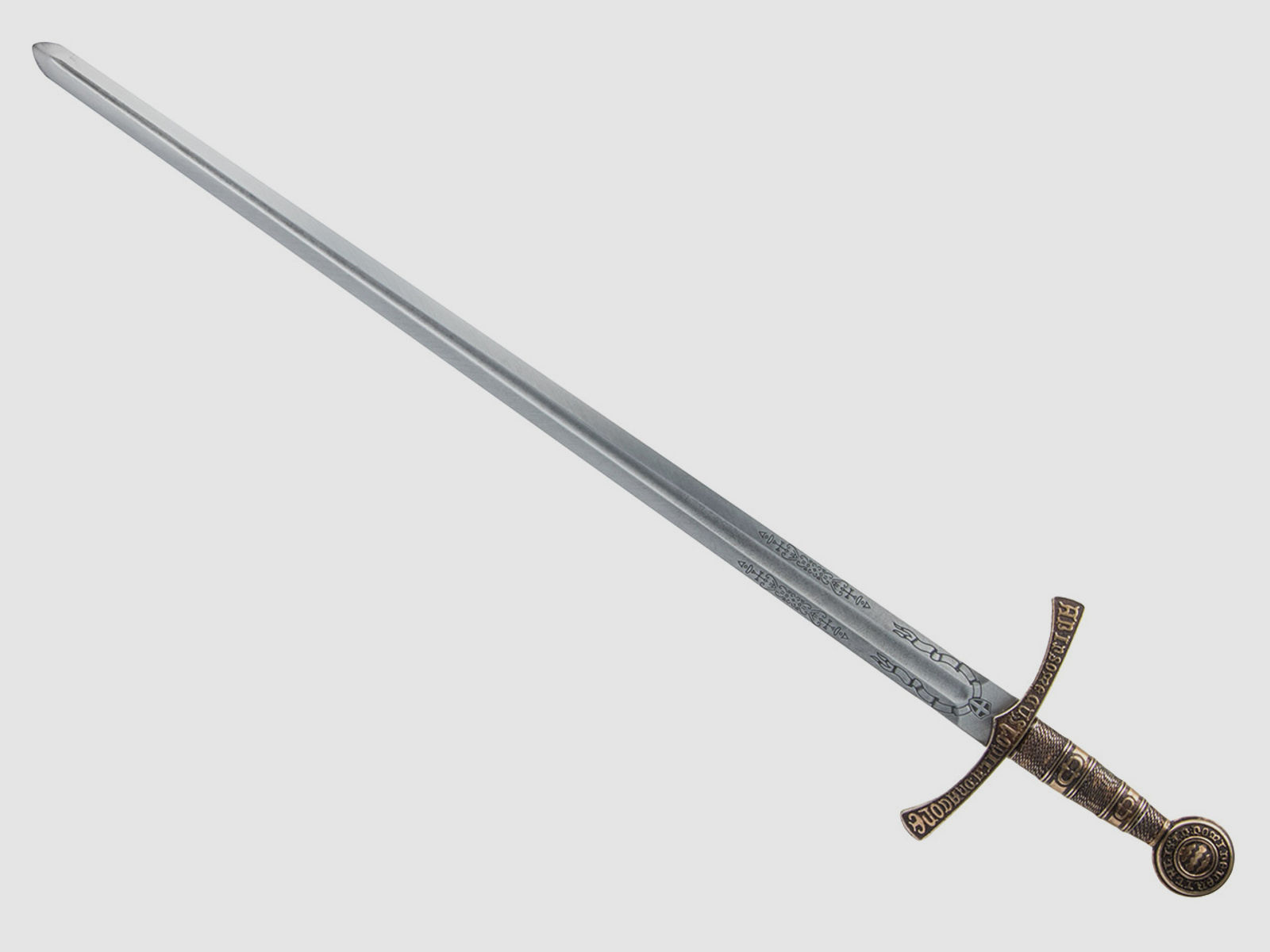 Denix Mittelalterliches Schwert, Frankreich 14. Jahrhundert, inkl. Scheide (P18)