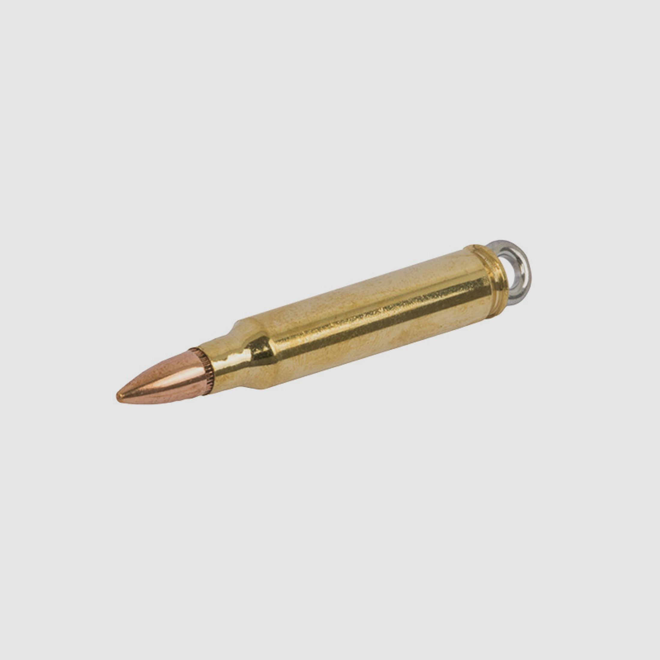 SchlĂĽsselanhĂ¤nger Kaliber 7,62 x 51 mm NATO .308 Winchester Patrone handgefertigt