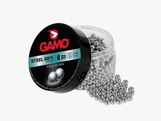 Stahlrundkugeln BBs Gamo Steel BBs Kaliber 4,5 mm 0,35 g 500 StĂĽck