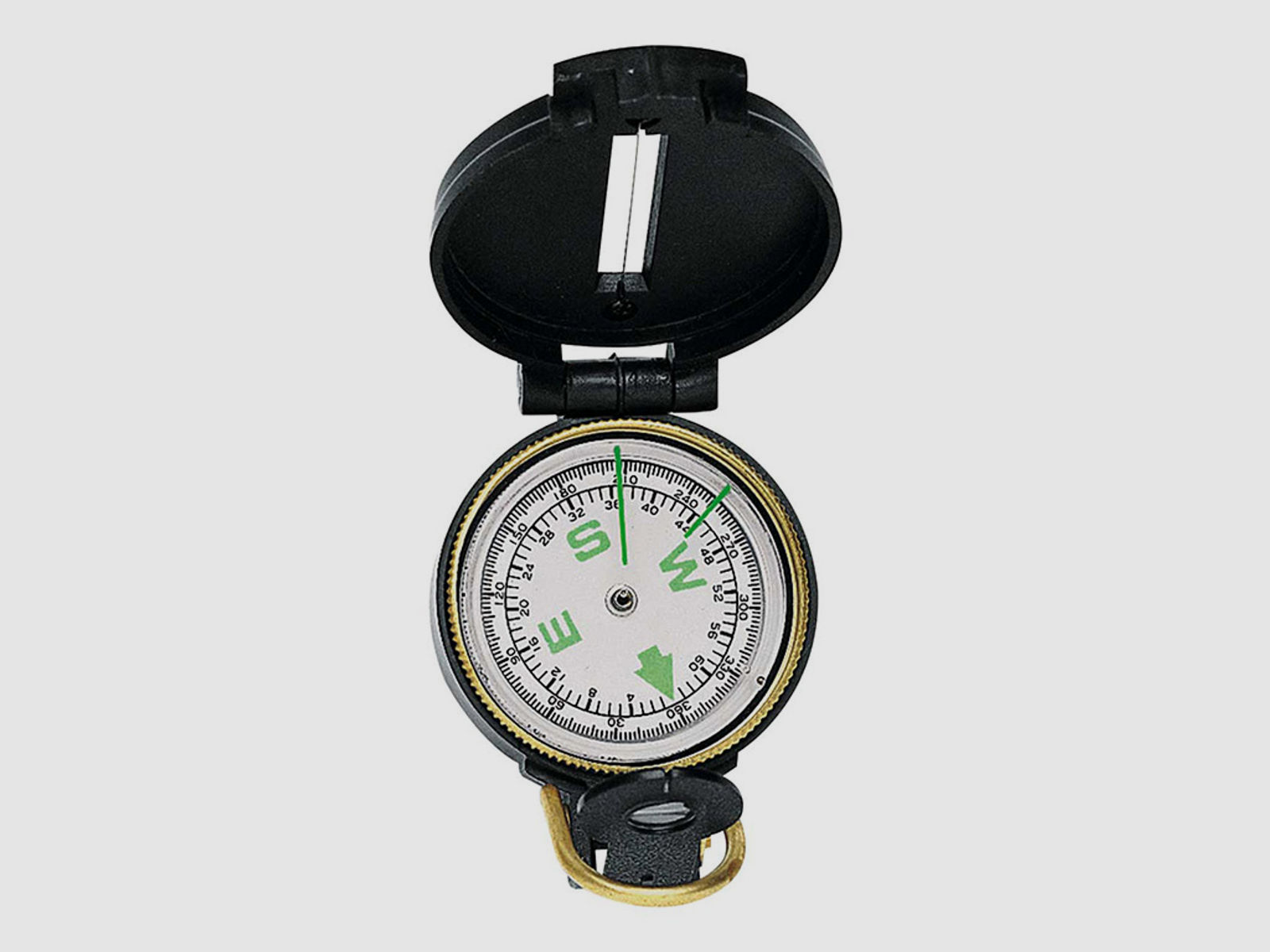 Scout Kompass Herbertz 7,2 x 5,3 cm Teilung 360 Grad 64 Strich