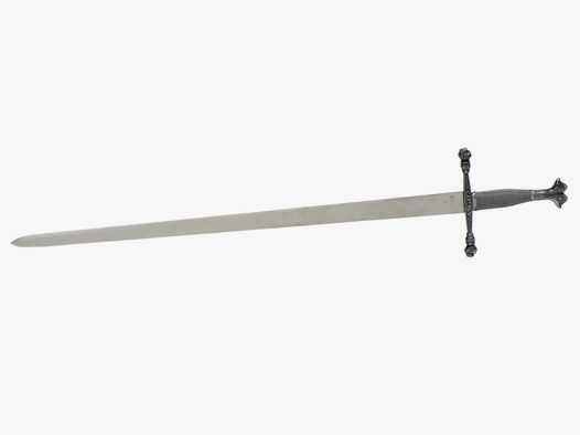 Schwert Karl V 10 - 15 Jahrhundert Kohlenstoffstahl KlingenlĂ¤nge 84 cm (P18)