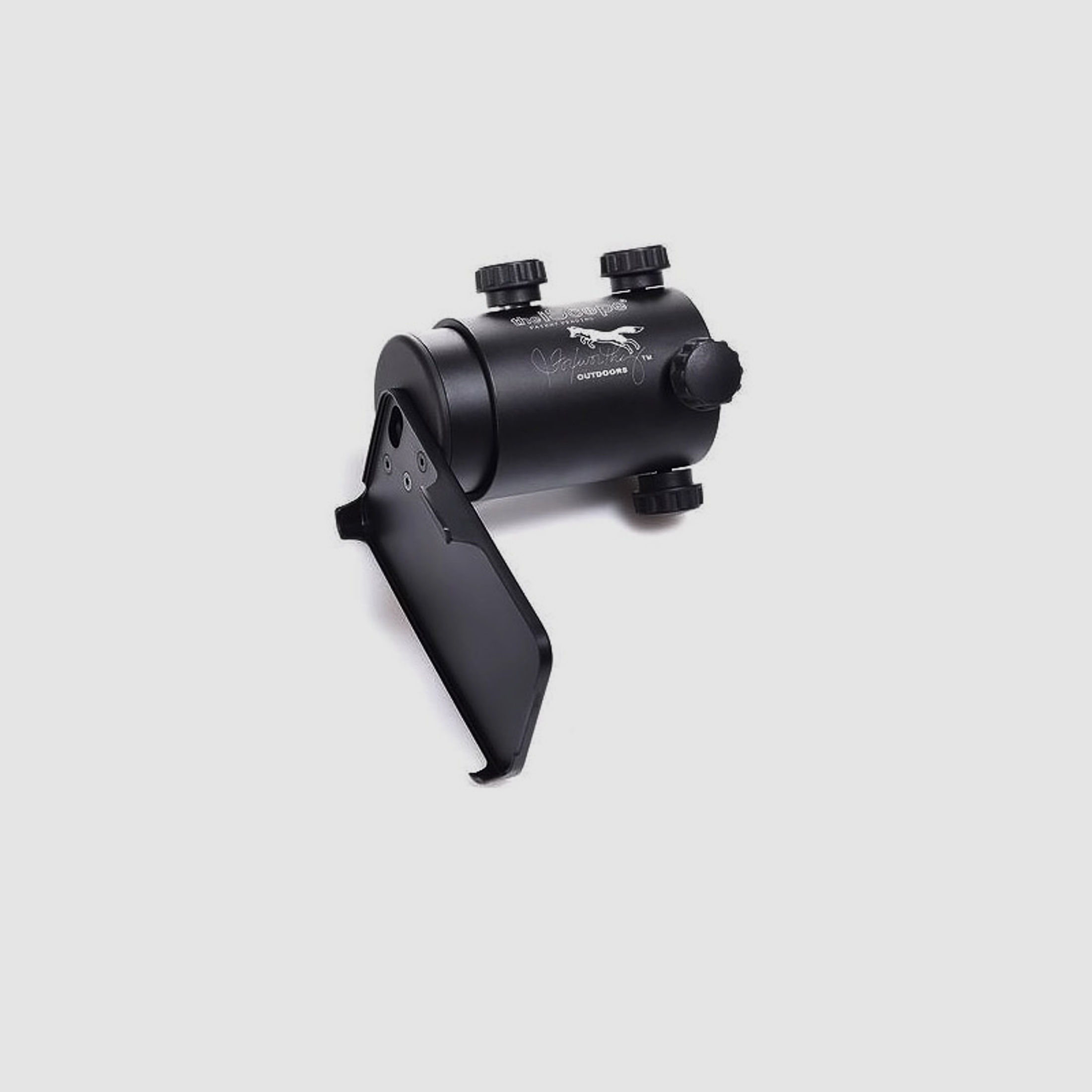 Zielfernrohr Adapter Iscope Komplettset fĂĽr das Smartphone IPhone 4 in schwarz