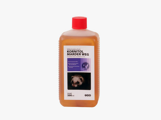 Kornitol Marder weg, Wildschadenschutz, Verwitterungsmittel, 500 ml