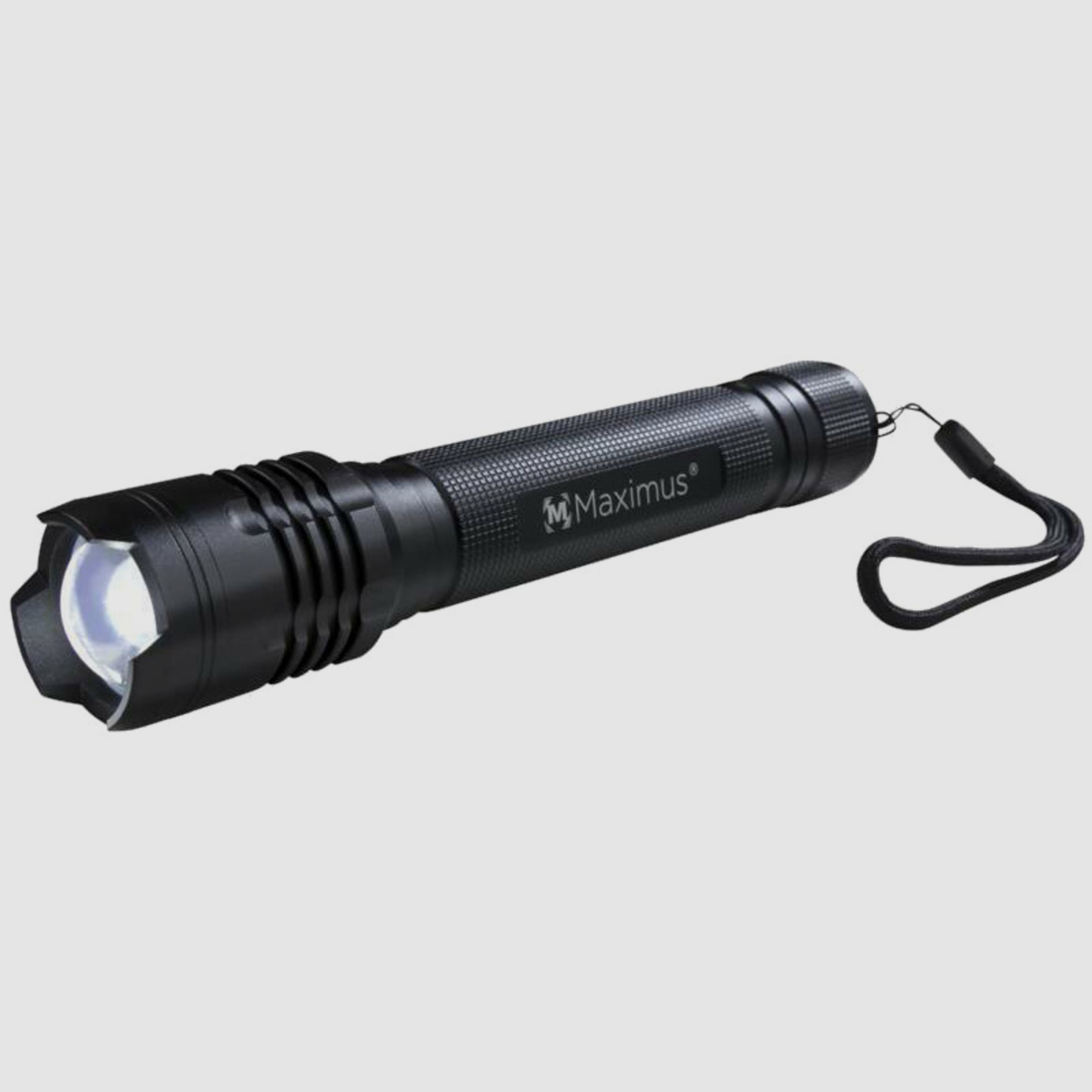 KH-Maximus LED Taschenlampe 1200 Lumen 10 Watt schwarz LĂ¤nge 21 cm