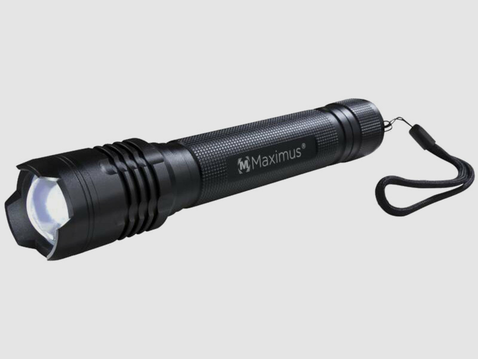 KH-Maximus LED Taschenlampe 1200 Lumen 10 Watt schwarz LĂ¤nge 21 cm