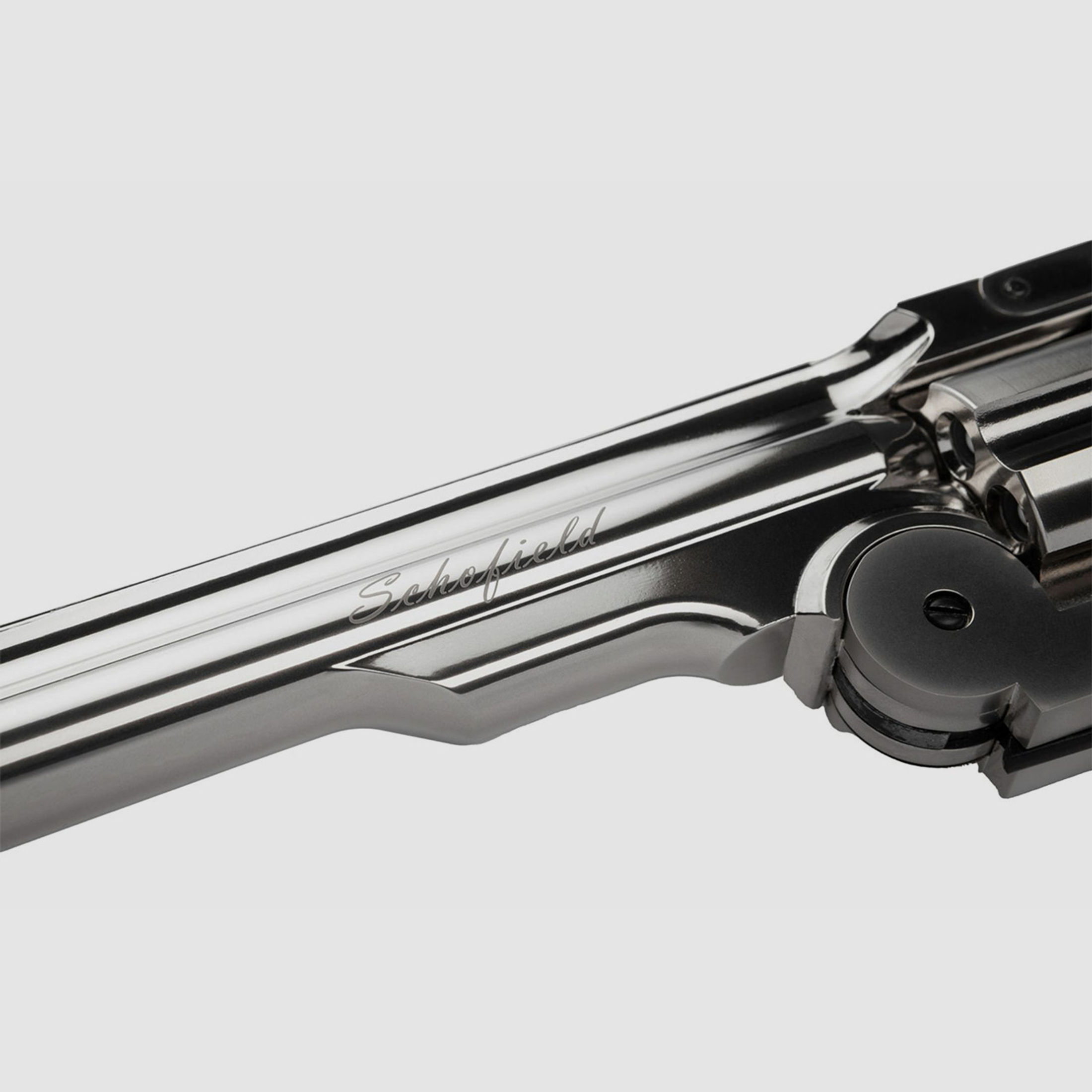 CO2 Softair Revolver ASG Schofield 6 Zoll Silver silber Kaliber 6 mm BB (P18)