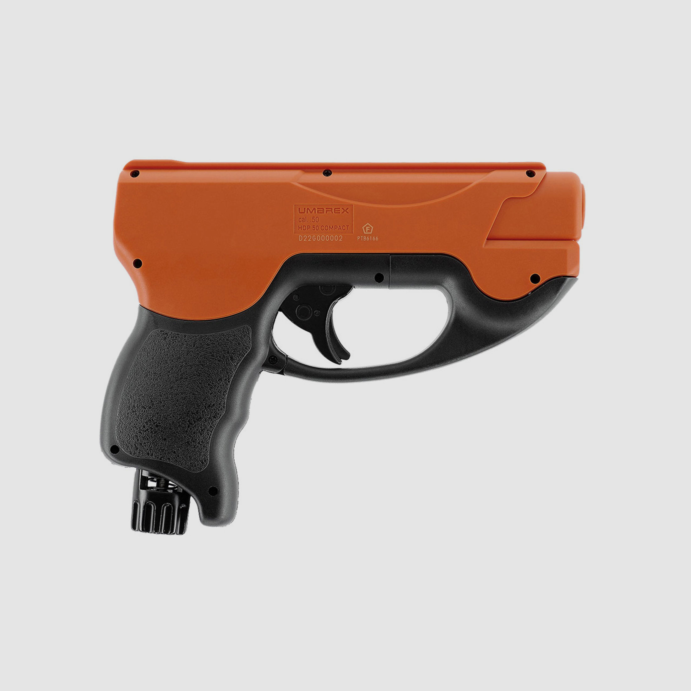 CO2 Markierer Home Defense Pistole Umarex P2P HDP 50 Compact u.a. fĂĽr Gummi-, Pfeffer- und Farbkugeln Kaliber .50 (P18)