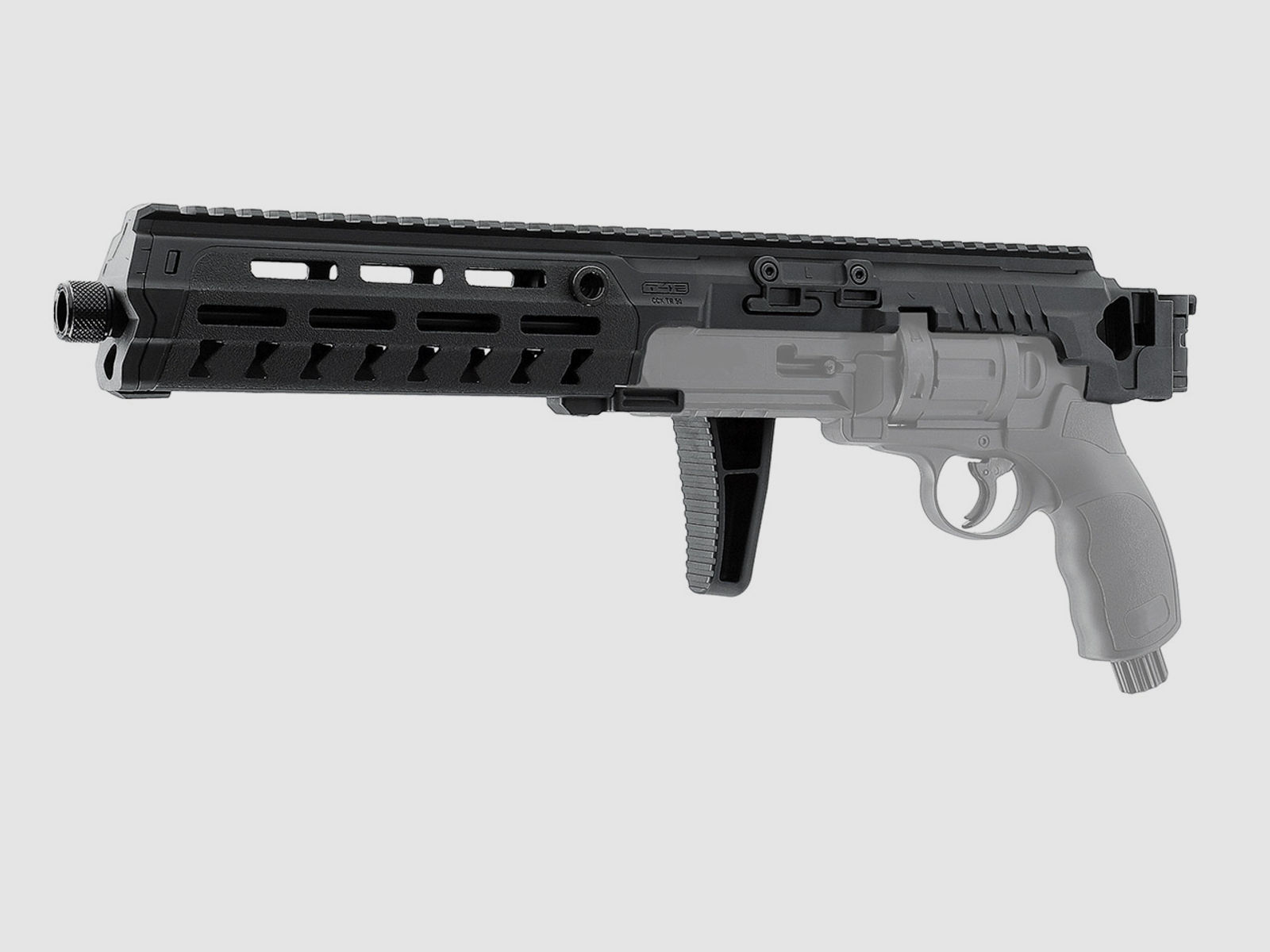 Carbine Conversion Kit fĂĽr CO2 Markierer Tactical Revolver Umarex T4E TR 50
