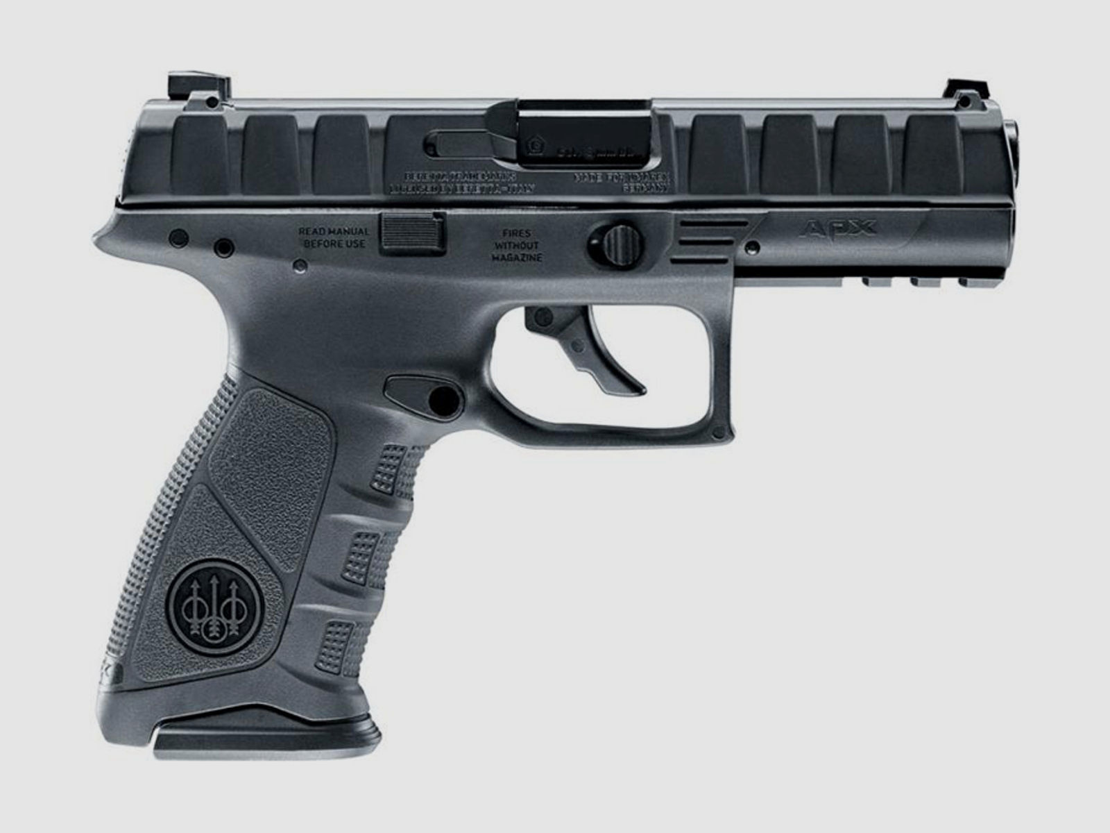 Softair CO2 Pistole Beretta APX Blow Back, Full Metal, schwarz, Kaliber 6mm BB (P18)