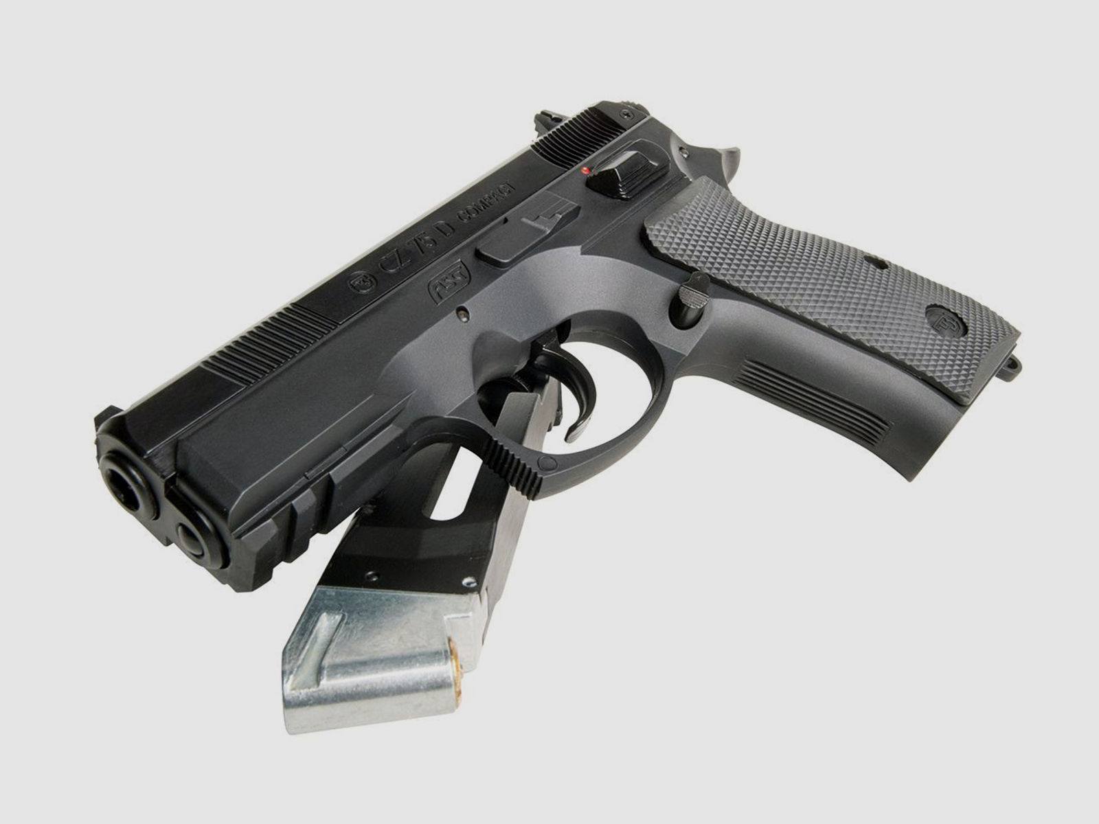 B-Ware CO2 Pistole CZ 75D Compact Dual schwarz Kaliber 4,5 mm BB (P18)