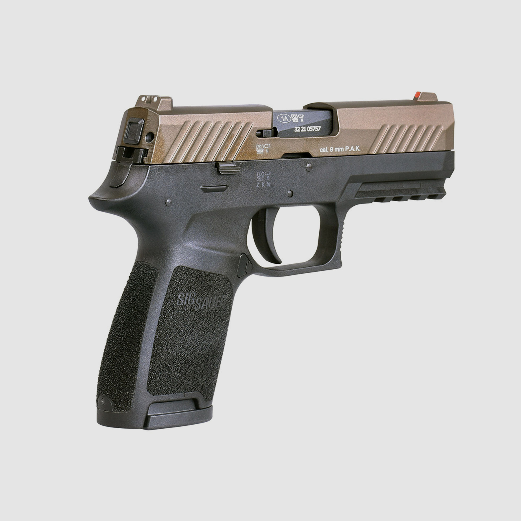 Schreckschuss Pistole Sig Sauer P320 Bronze Kaliber 9 mm P.A.K. (P18)