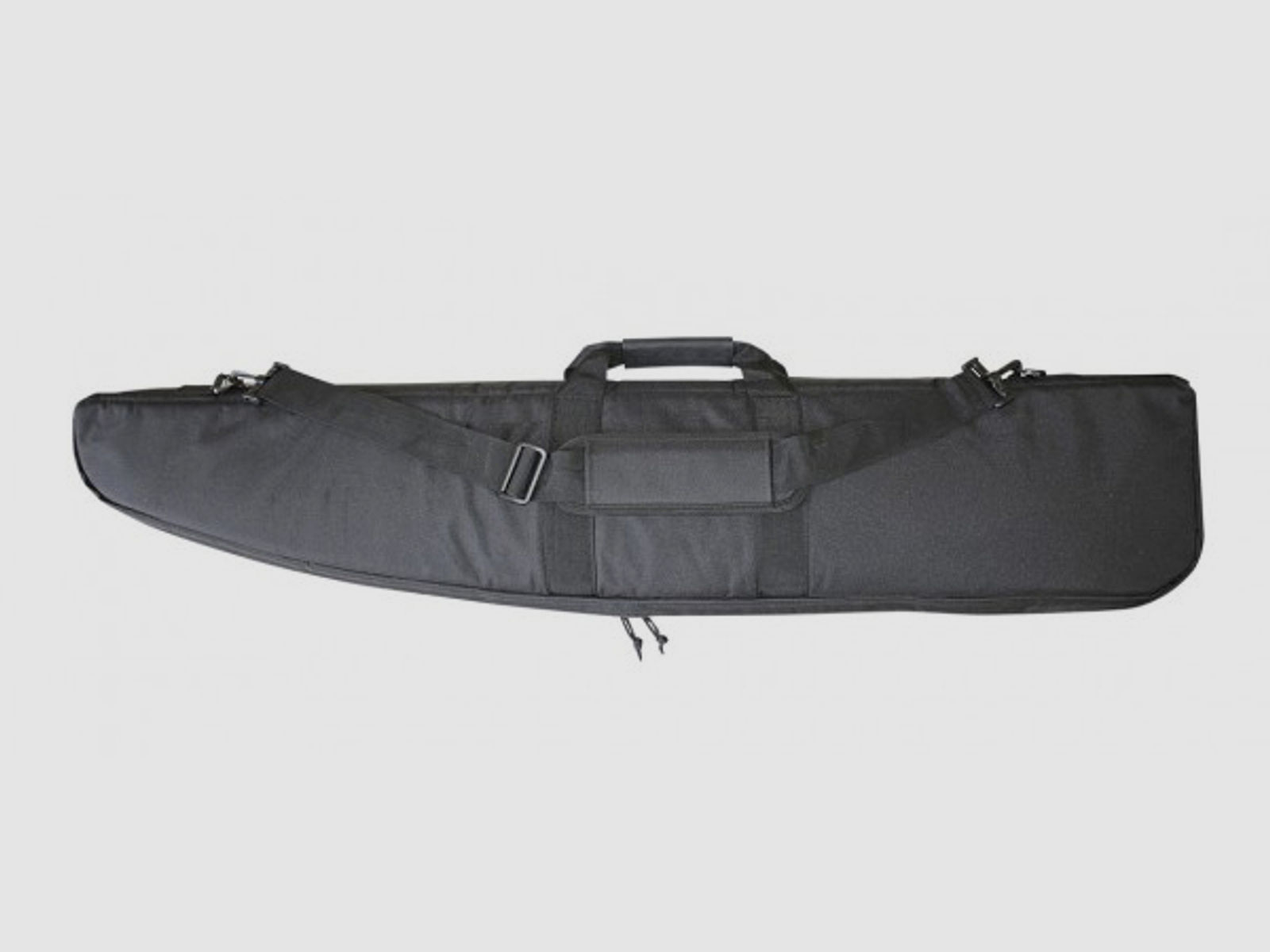 Coptex Gewehrfutteral, schwarz, 120 x 23 cm, Nylon, mit 6 Zusatztaschen und Trageriemen