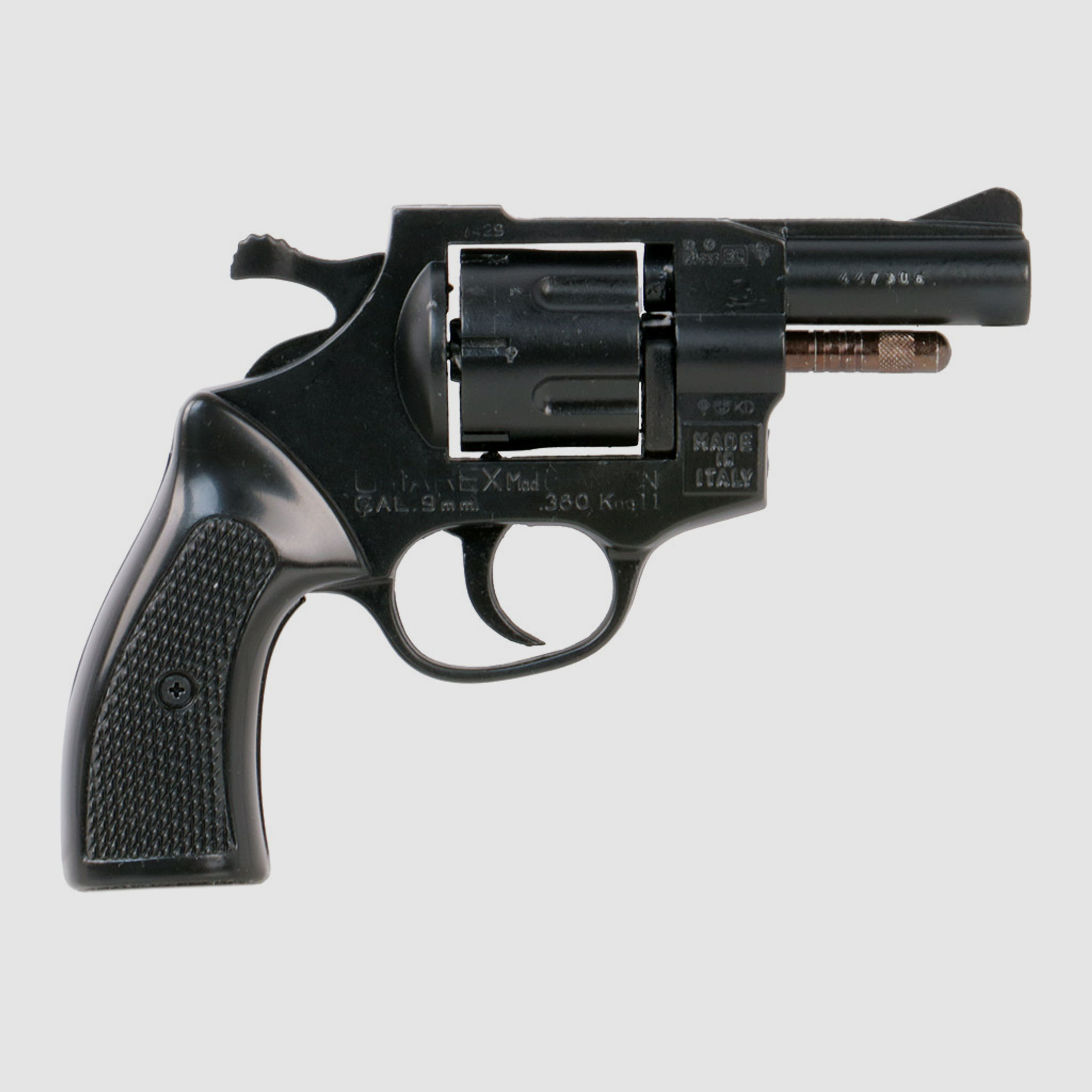 Schreckschuss Revolver Umarex Champion Beschuss 1993 Druckguss schwarz Kaliber 9 mm R.K. (P18)