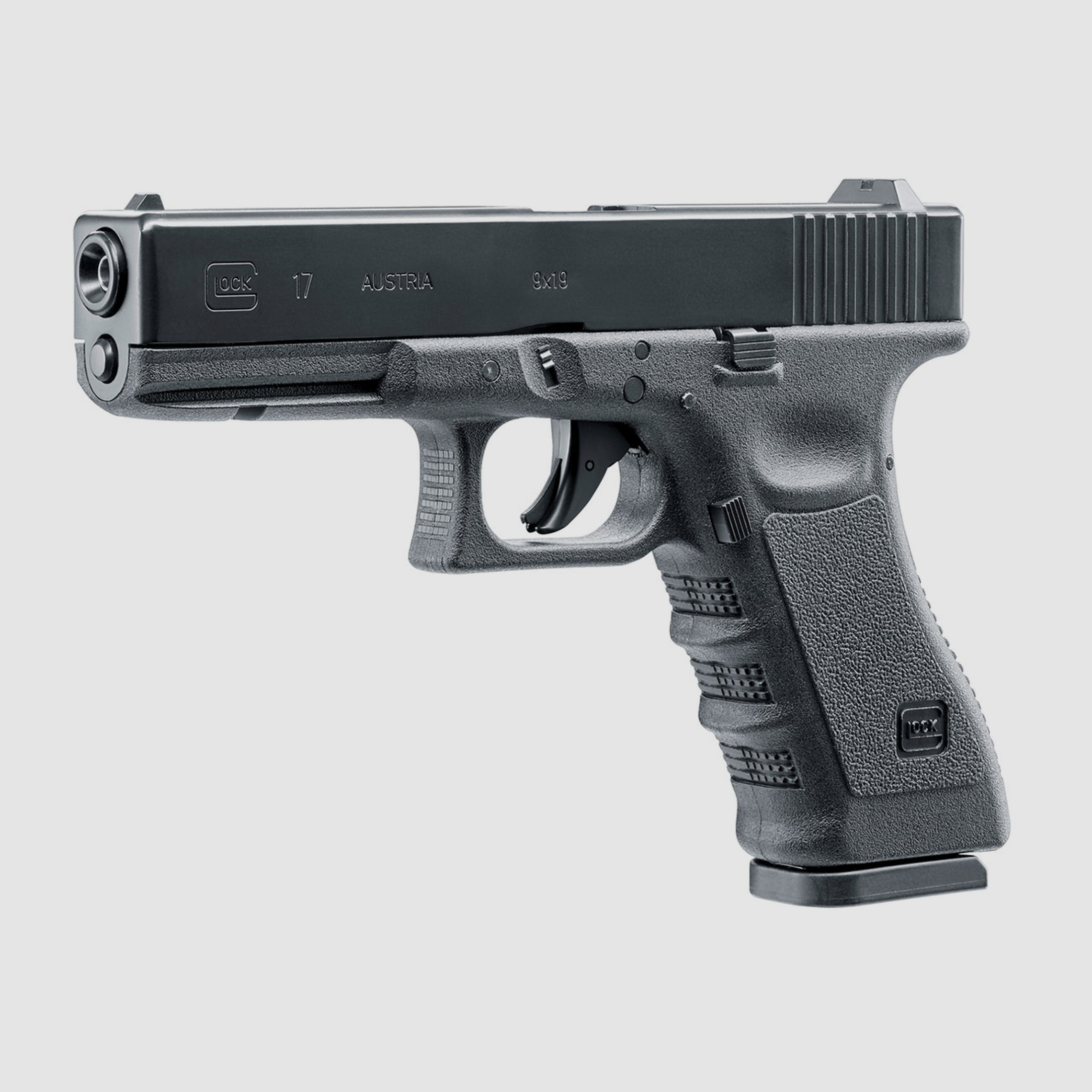 CO2 Pistole Umarex Glock 17 Blow Back Kaliber 4,5 mm Diabolo und BB (P18)