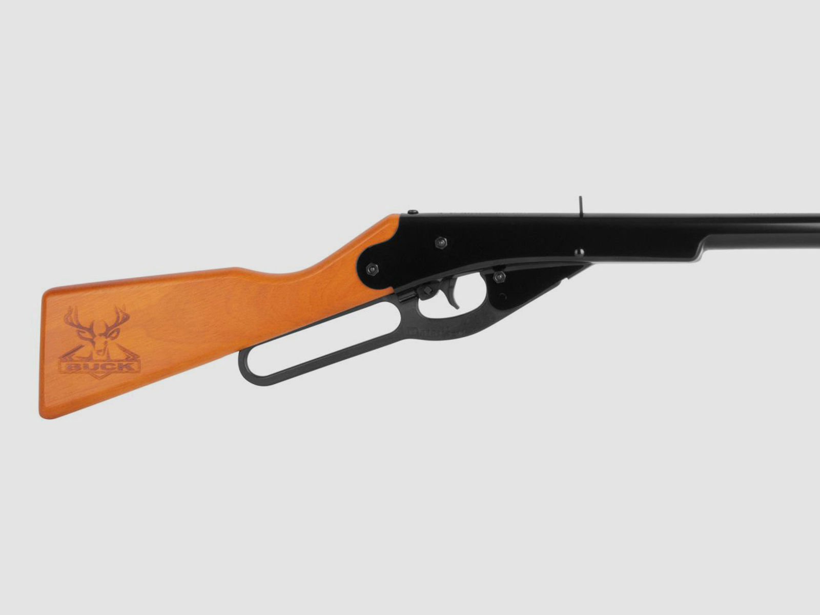 Luftgewehr Daisy Buck 105 Unterhebelspanner Holzschaft Kaliber 4,5 mm BB (P18)