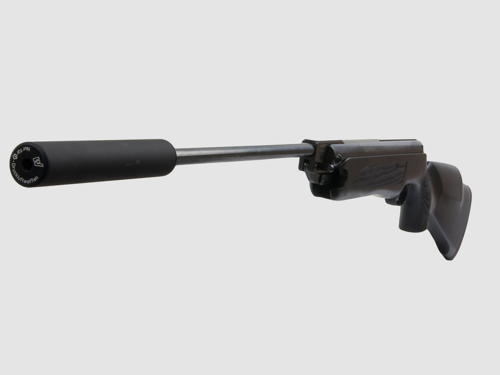 Knicklauf Luftgewehr Weihrauch HW 35K Pure Black Fischhhaut SchalldĂ¤mpfer Kaliber 5,5 mm (P18)