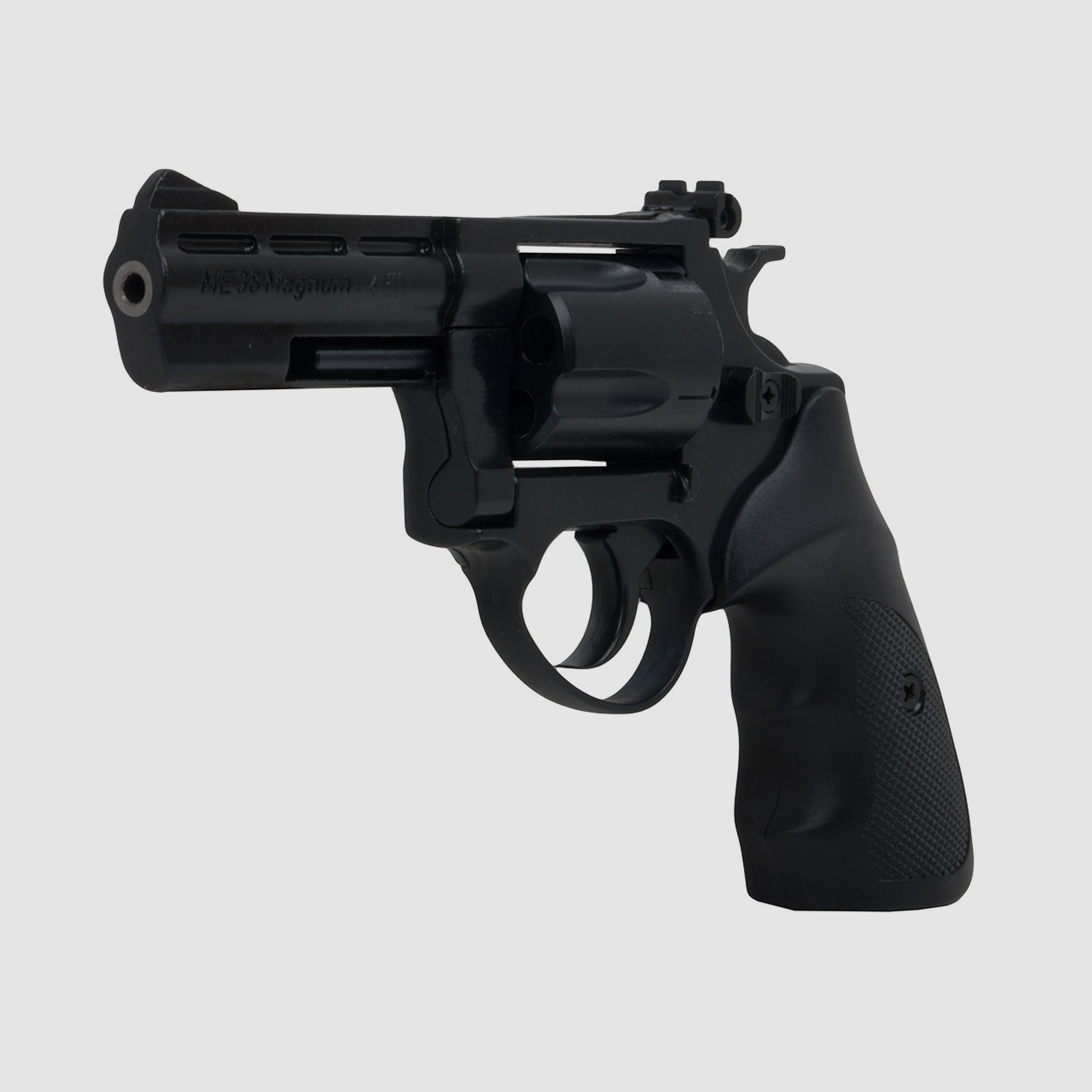 LEP Luftdruck Revolver ME 38 Magnum brĂĽniert Kaliber 4,5mm (P18)