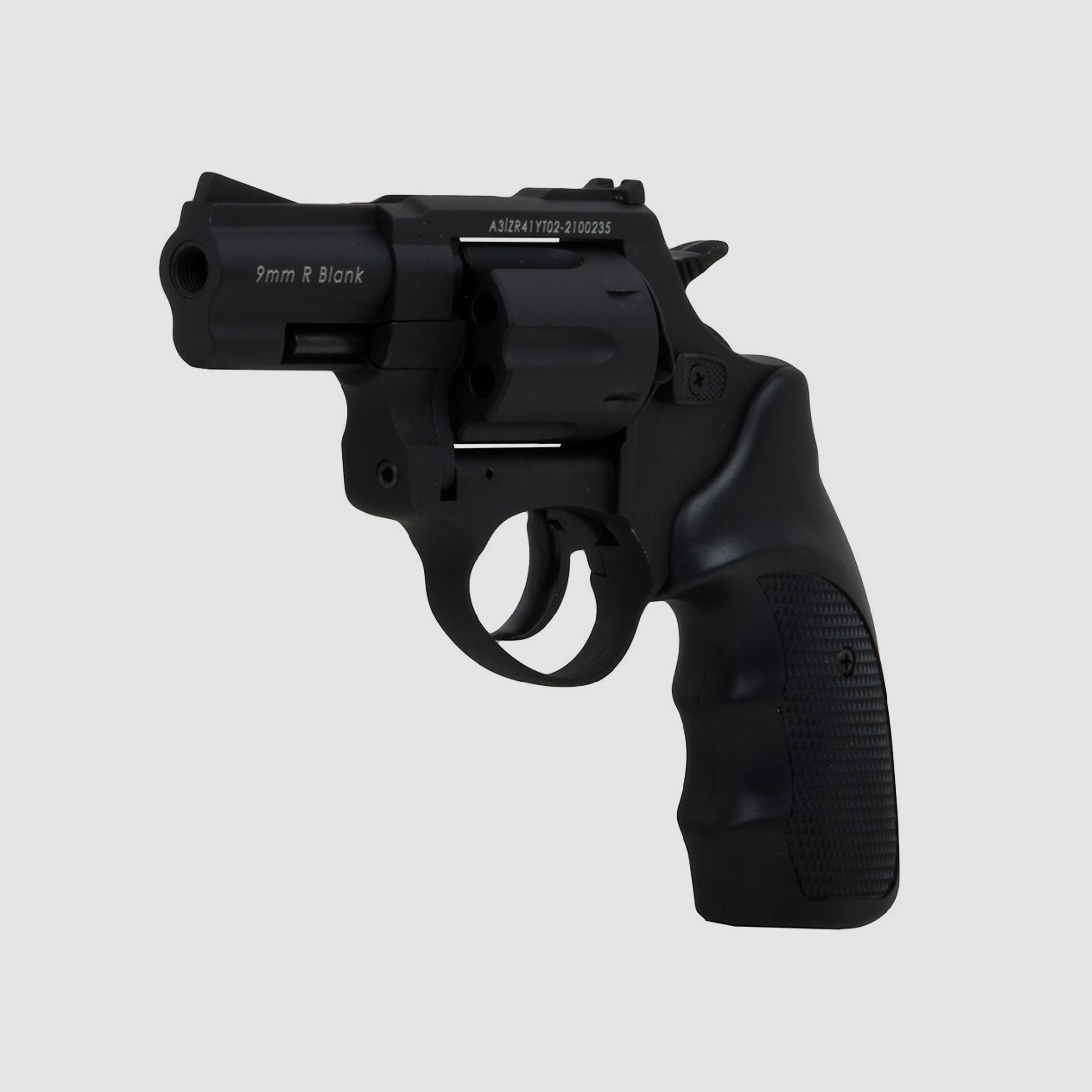 Schreckschuss Revolver Zoraki R1 Black 2,5 Zoll schwarz PTB 1022 Kaliber 9 mm R.K. (P18)