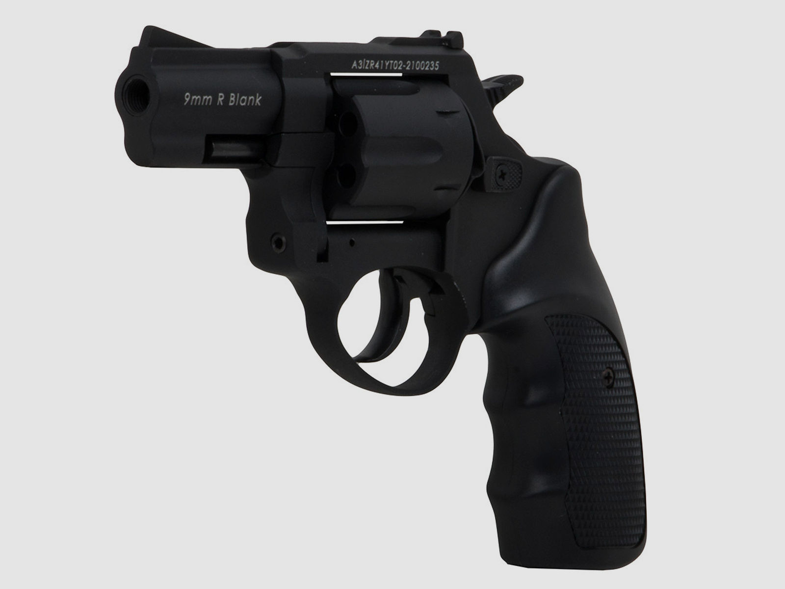 Schreckschuss Revolver Zoraki R1 Black 2,5 Zoll schwarz PTB 1022 Kaliber 9 mm R.K. (P18)