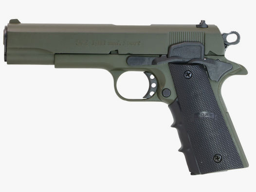 Schreckschuss Pistole Melcher Colour Concept ME 1911 Sport oliv Kaliber 9 mm P.A.K. (P18)