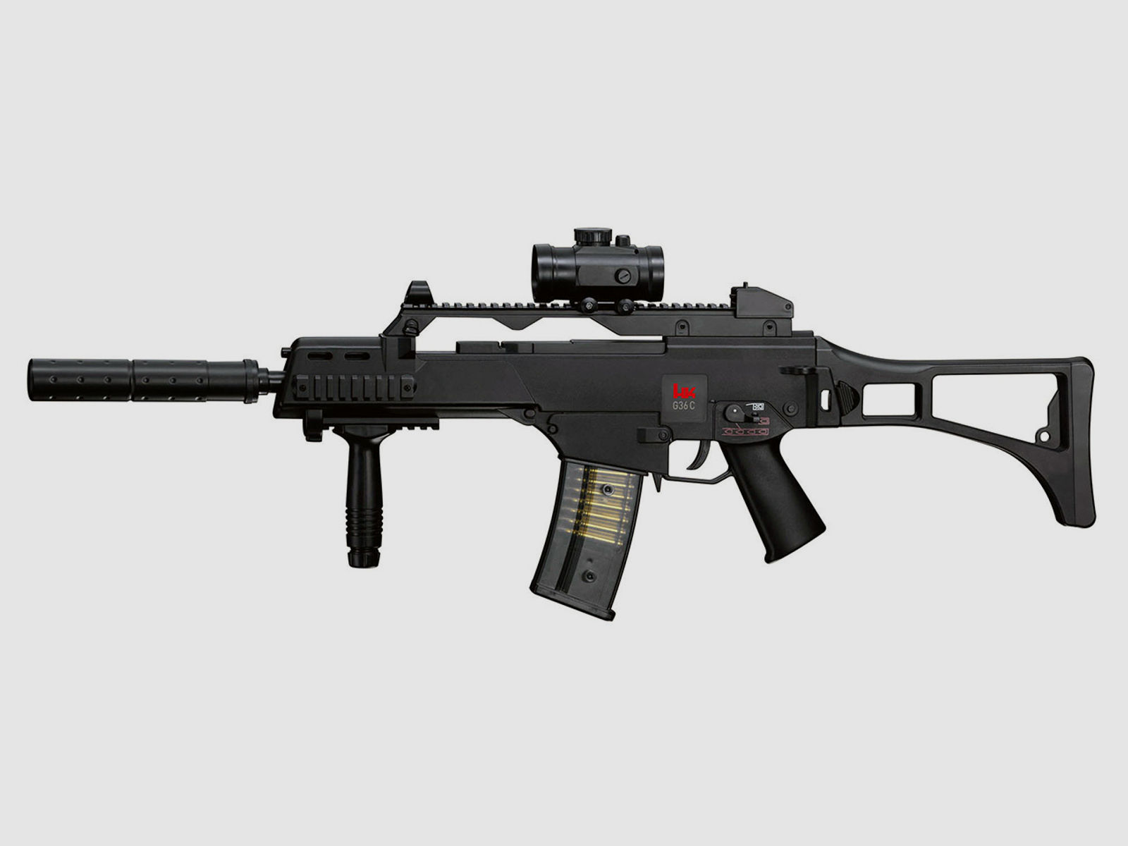 Softairgewehr Heckler und Koch HK G36 C, AEG, Kaliber 6 mm BB (FREI)