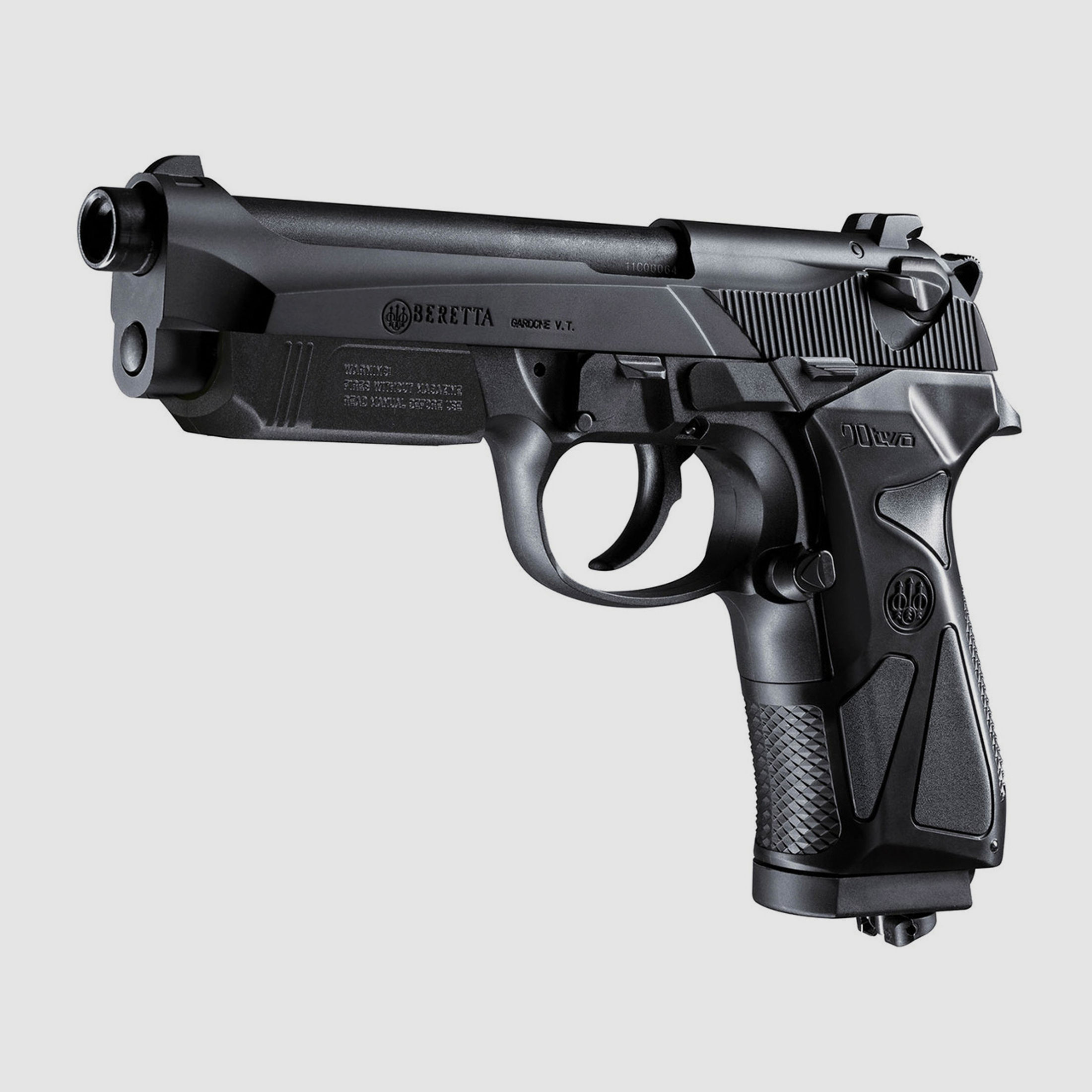 CO2 Softair Pistole Beretta 90two Metallschlitten schwarz Kaliber 6 mm BB (P18)