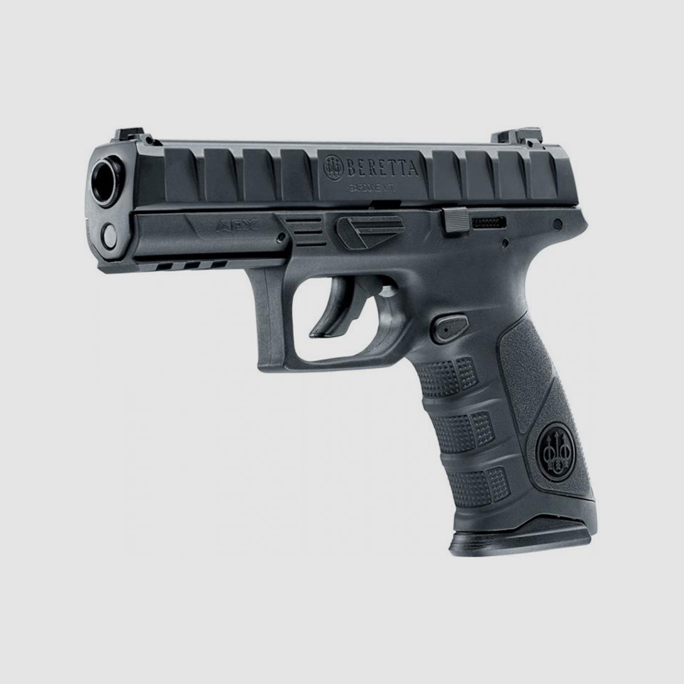 Softair CO2 Pistole Beretta APX Blow Back, Full Metal, schwarz, Kaliber 6mm BB (P18)