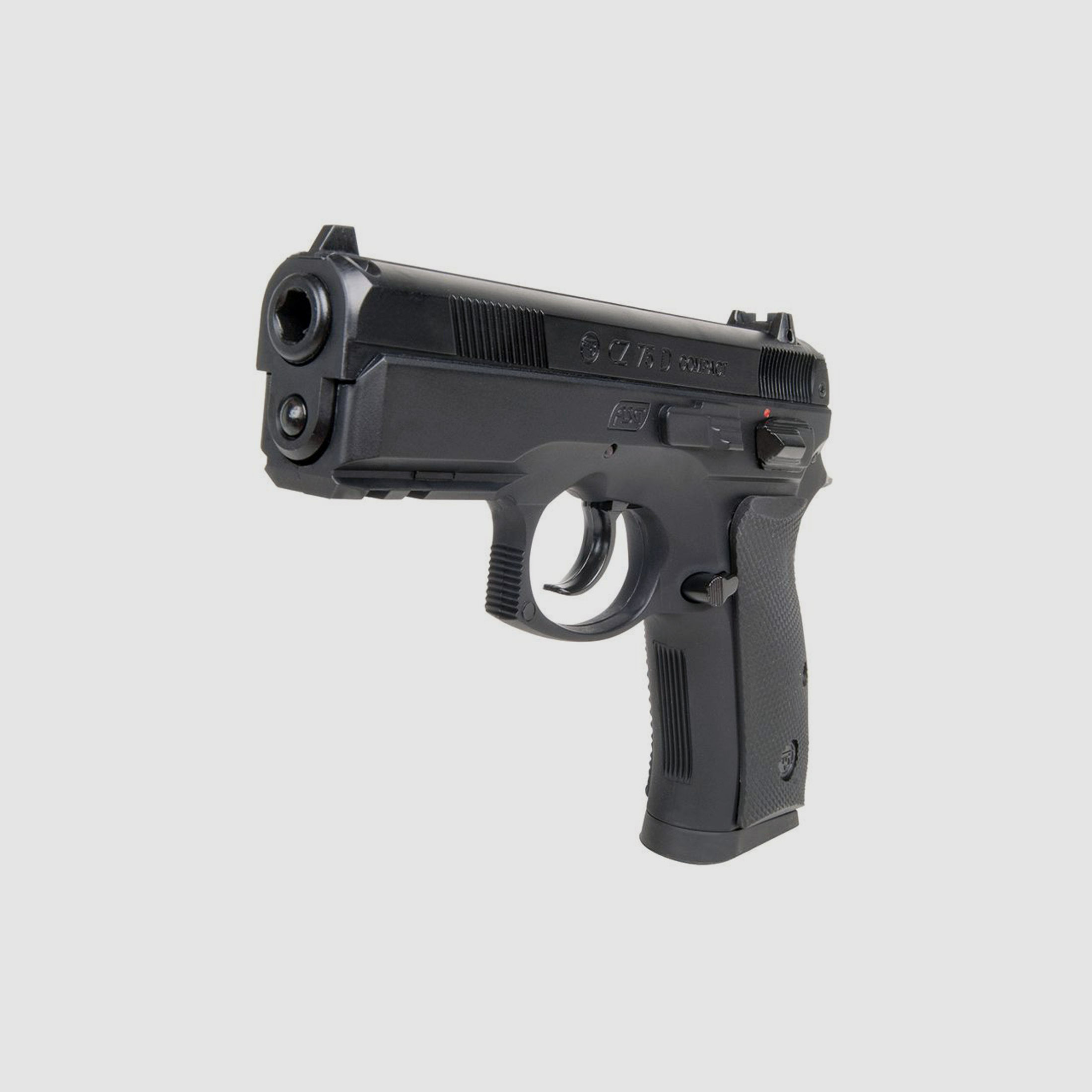 B-Ware CO2 Pistole CZ 75D Compact Dual schwarz Kaliber 4,5 mm BB (P18)