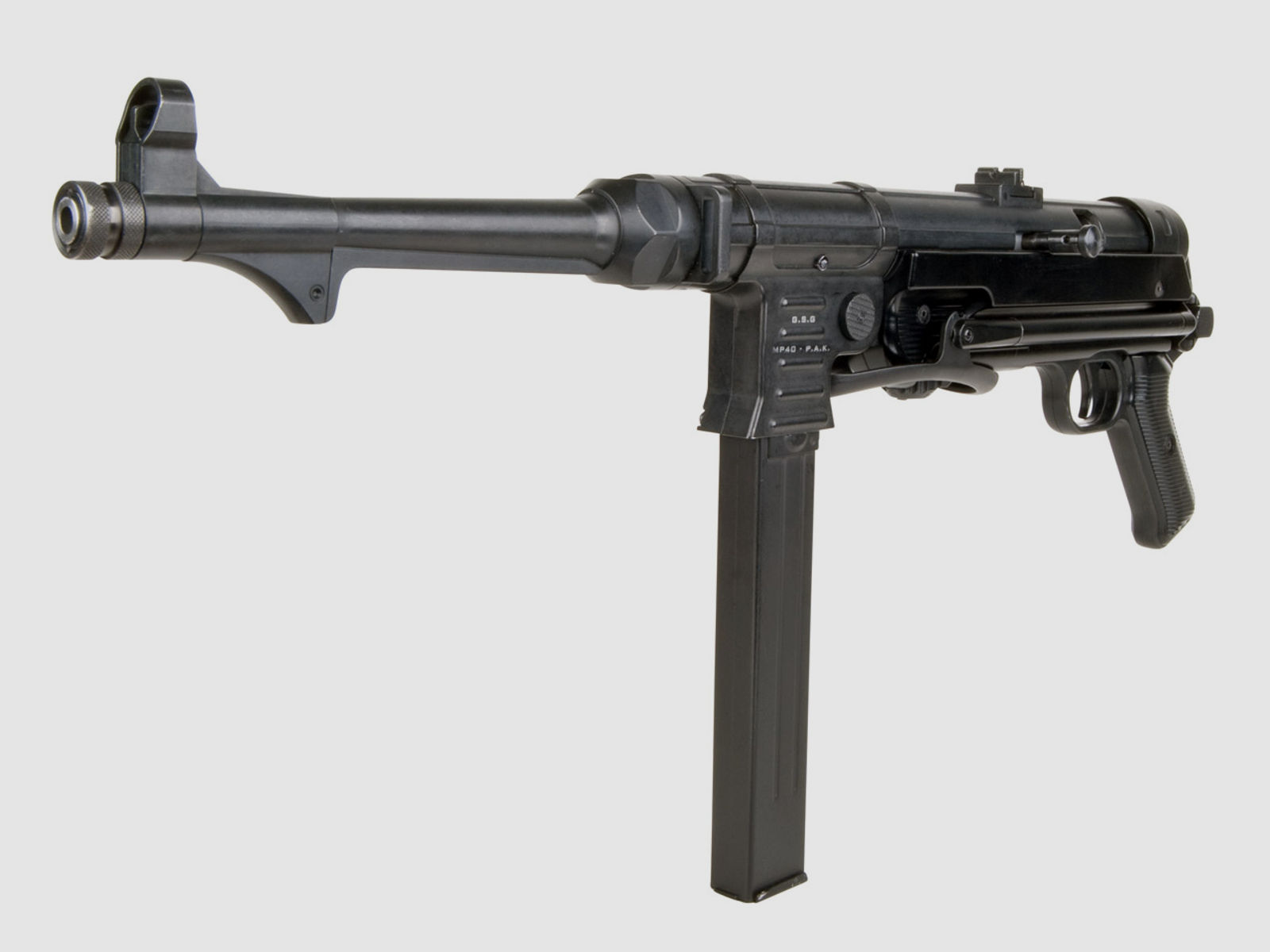 Schreckschuss Maschinenpistole GSG MP40 klappbare SchulterstĂĽtze Kaliber 9 mm P.A.K. (P18)