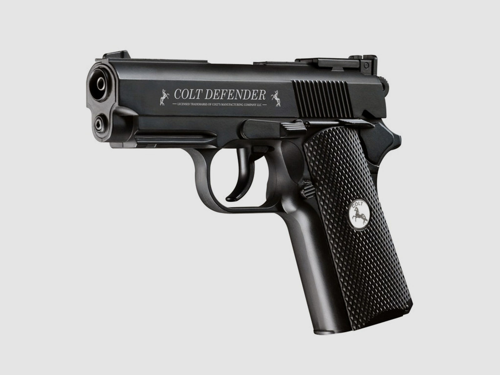 CO2 Pistole Colt Defender schwarz Kaliber 4,5 mm BB (P18)
