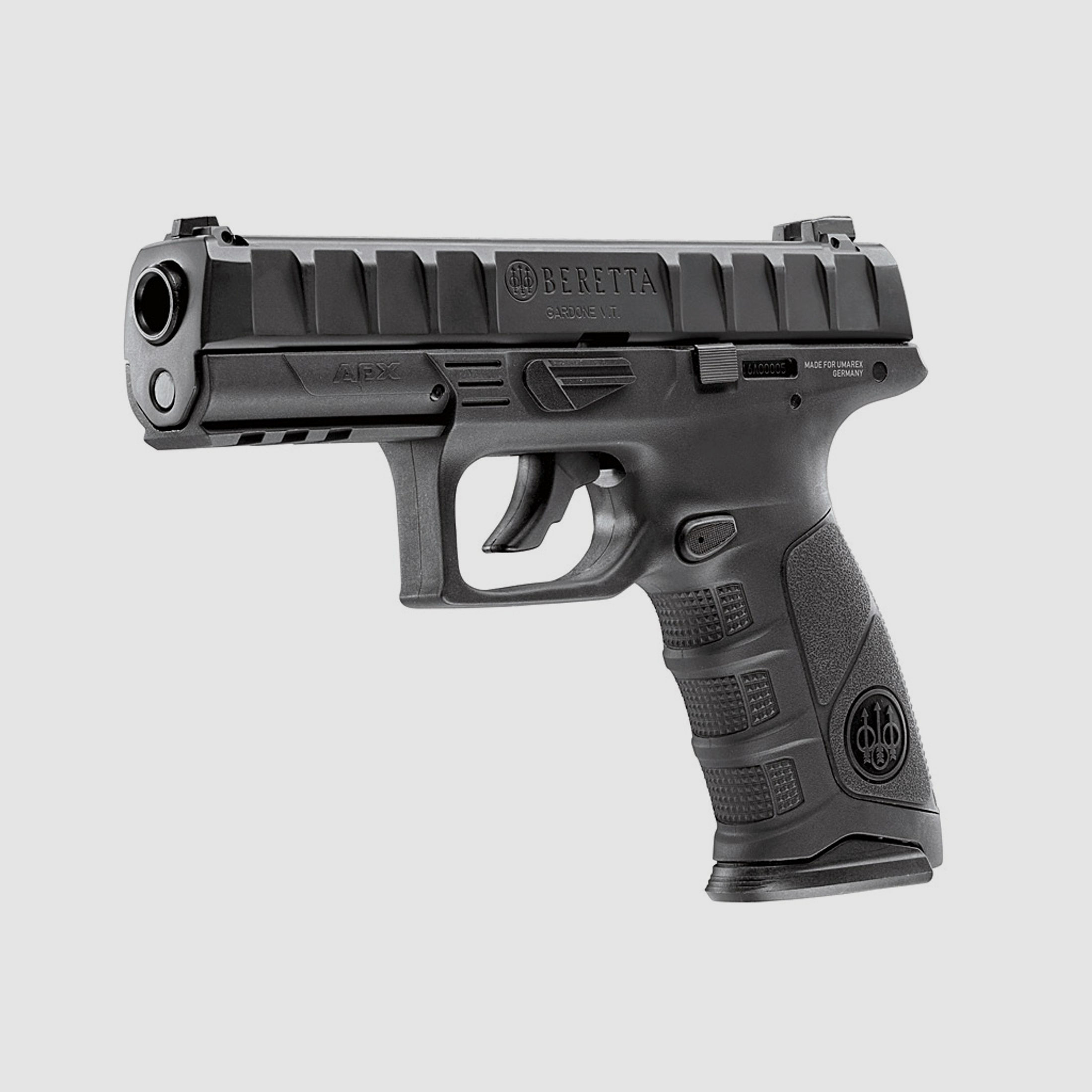 CO2 Pistole Beretta APX Blow Back schwarz Kaliber 4,5 mm BB (P18)