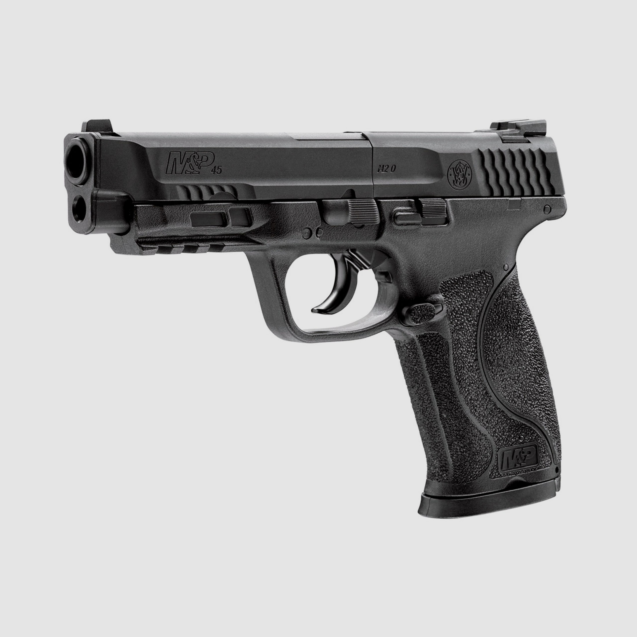 CO2 Pistole Smith & Wesson M&P 45 M2.0 schwarz Kaliber 4,5 mm Diabolo (P18)