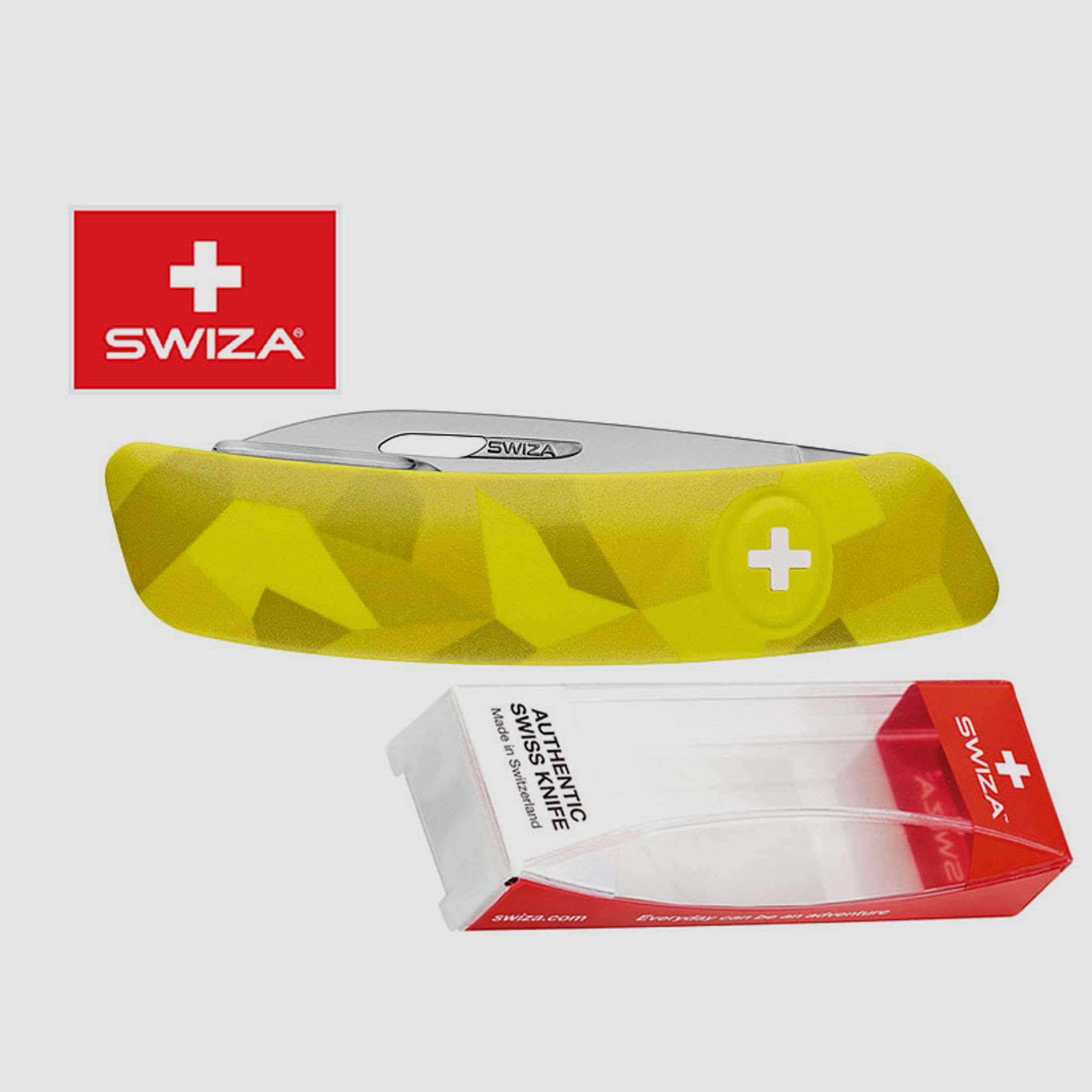 SWIZA Schweizer Messer FILIX D01 CAMO URBAN MOSS, Edelstahl 440, 6 Funktionen, Korkenzieher