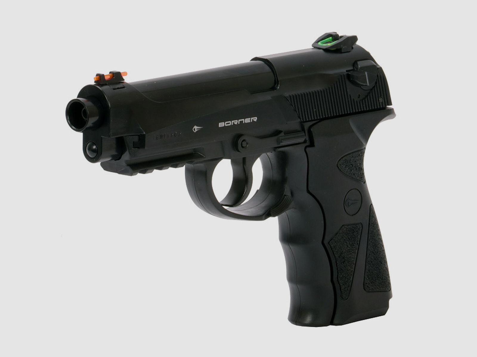 CO2 Pistole Borner Sport 306 schwarz Kaliber 4,5 mm BB (P18)