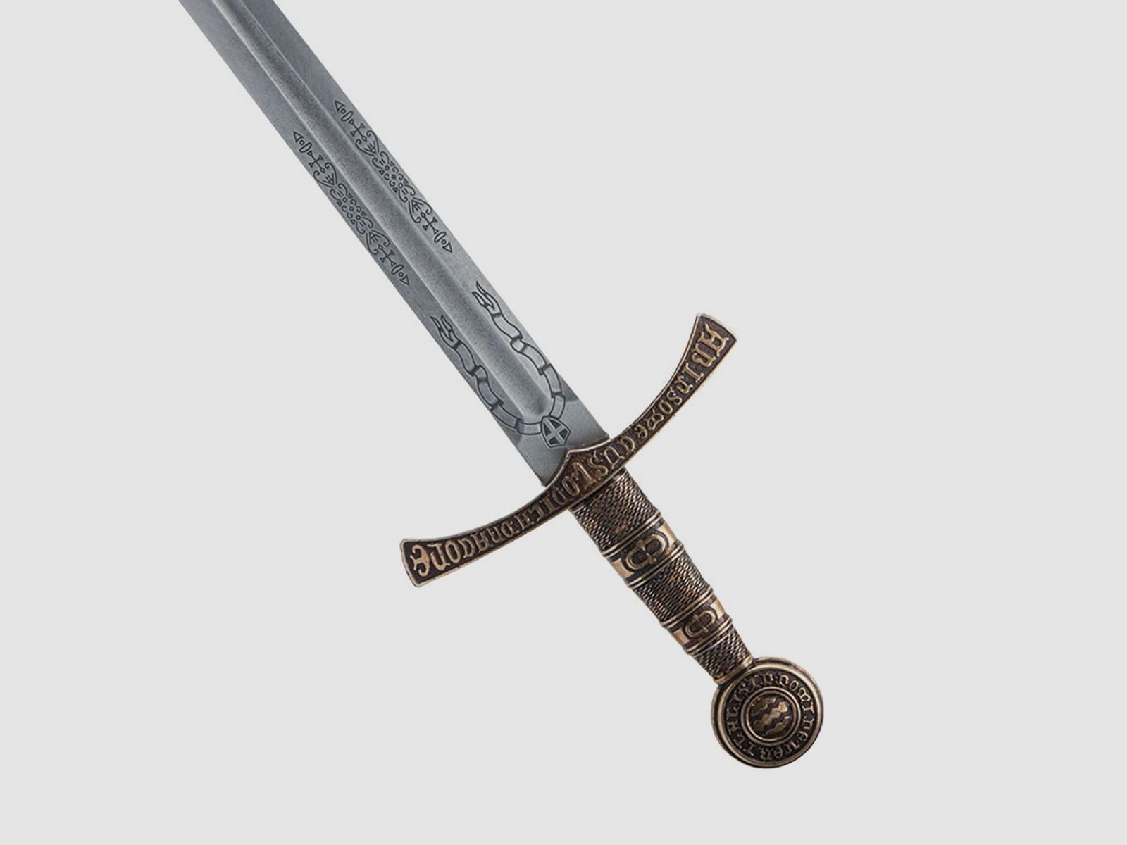 Denix Mittelalterliches Schwert, Frankreich 14. Jahrhundert, inkl. Scheide (P18)