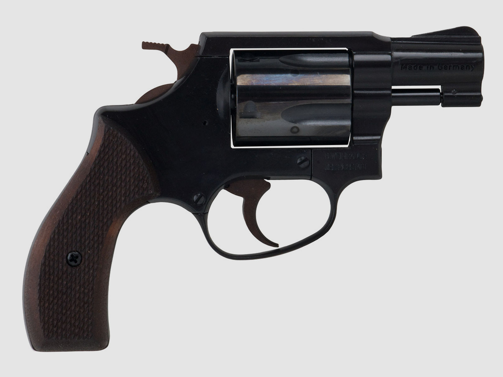 Schreckschuss Revolver Weihrauch Arminius HW 37 Holzgriffschalen Kaliber 9 mm R.K. (P18)