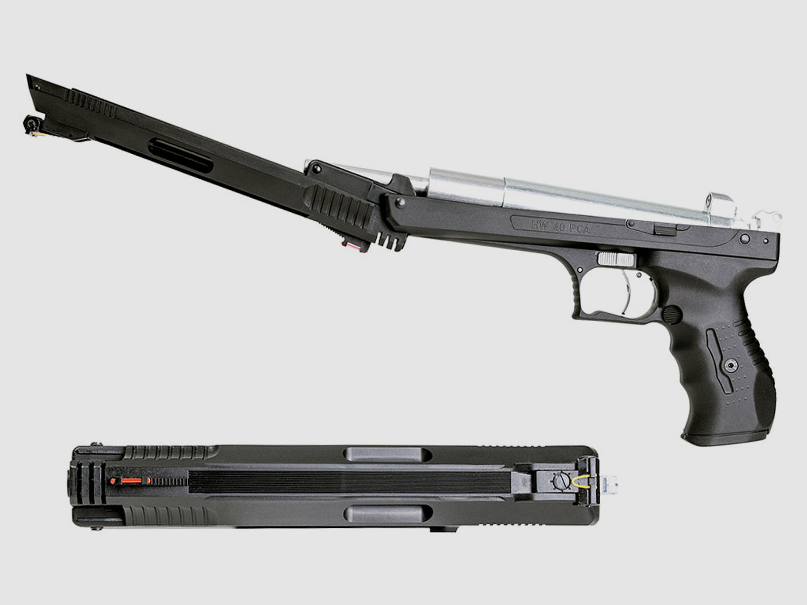 Vorkompressions Luftpistole Weihrauch HW 40 PCA Kaliber 5,5 mm (P18)