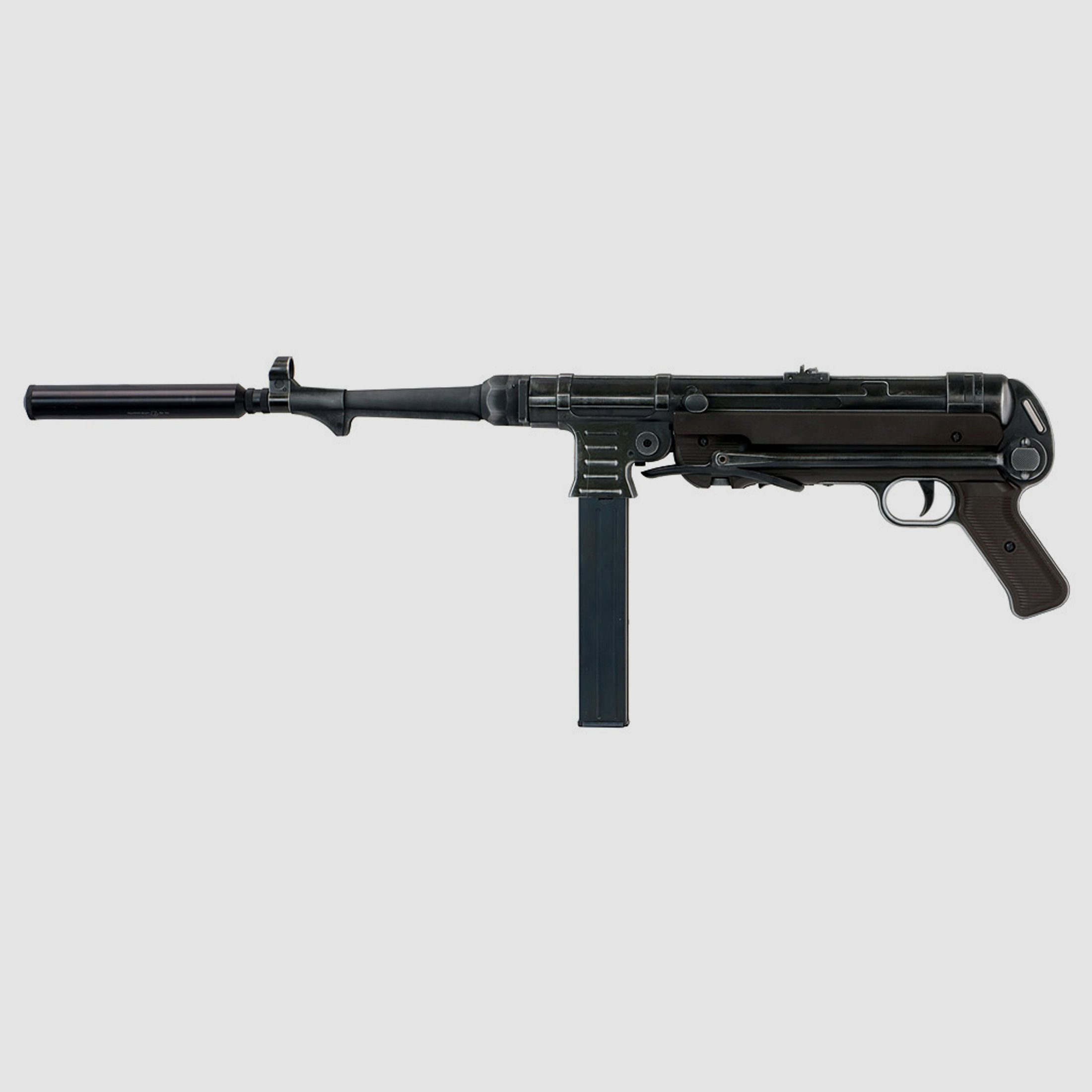 SchalldĂ¤mpferadapter fĂĽr CO2 Waffen Legends MP German, Glock 17 mit Laufgewinde, Crosman DPMS Panther Arms SRB u.a.