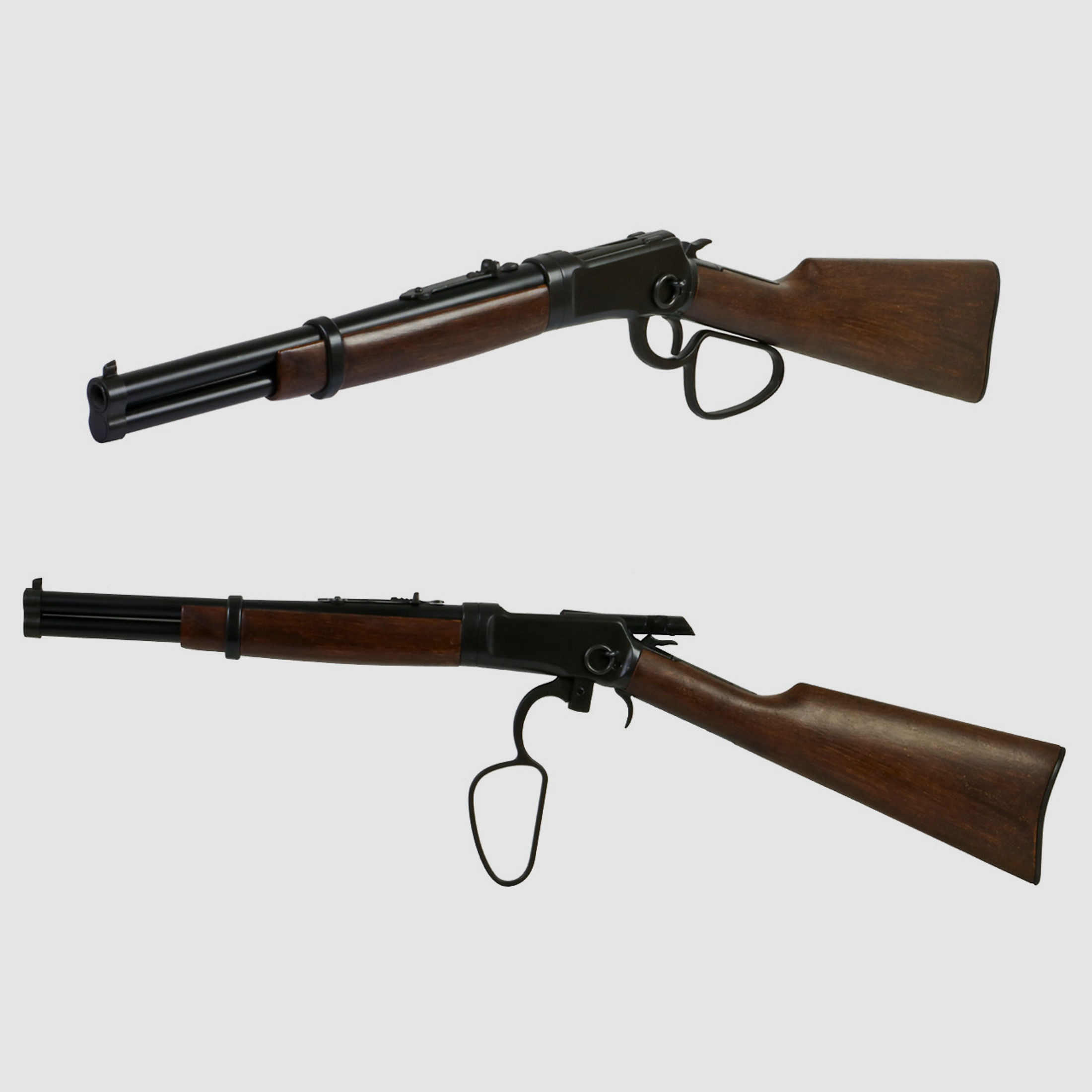 Deko Westerngewehr Kolser Winchester Mod. 92 Carbine USA 1892 32 Zoll voll beweglich LĂ¤nge 82 cm schwarz