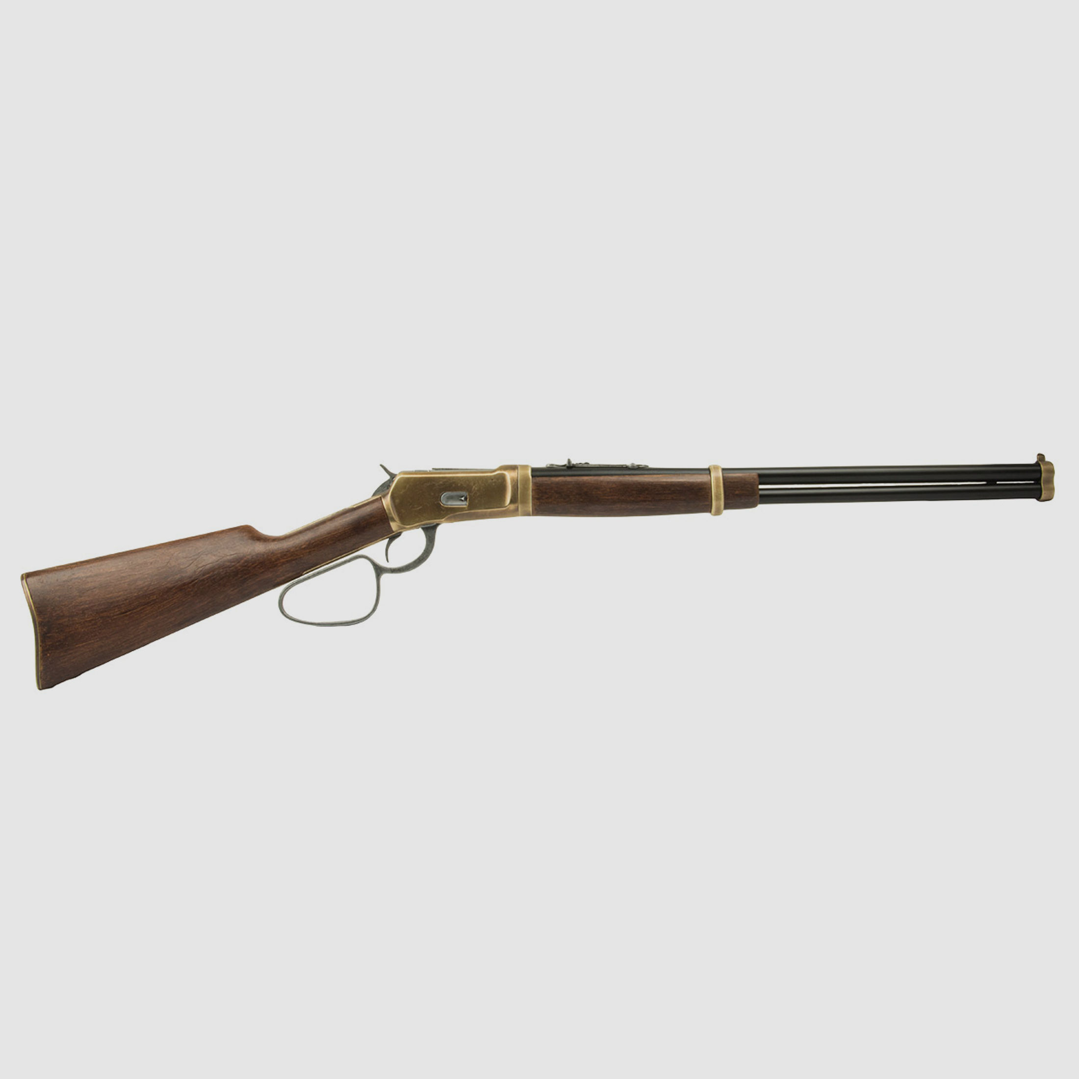 Deko Westerngewehr Kolser Winchester Mod. 92 Carbine USA 1892 realistisches Repetieren mit HĂĽlsenauswurf grĂ¶Ăźerer Repetierhebel 100 cm messing