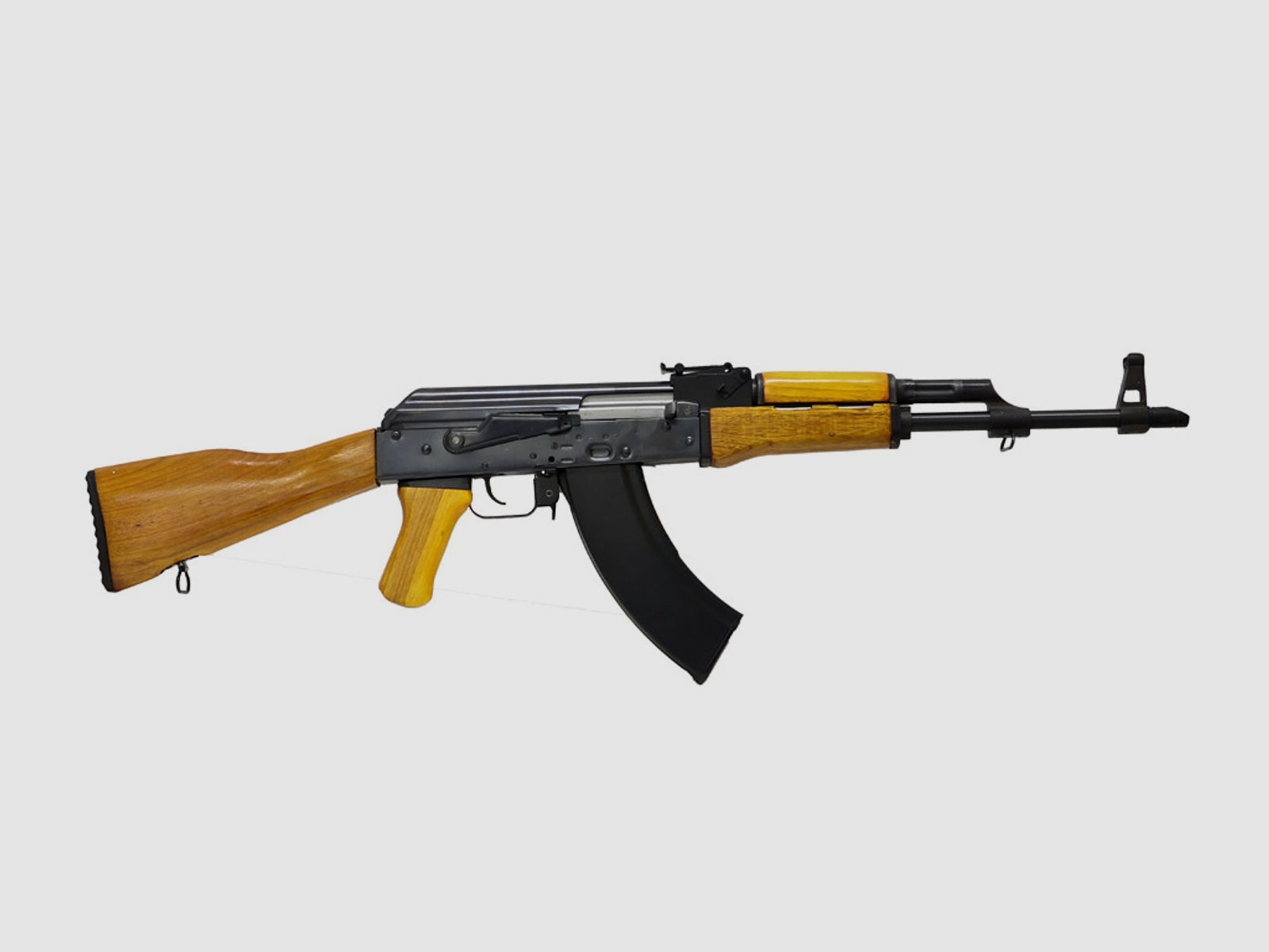 CO2 Sturmgewehr Kalashnikov AK47 M Yunker 2 Holzschaft Kaliber 4,5 mm BB (P18)