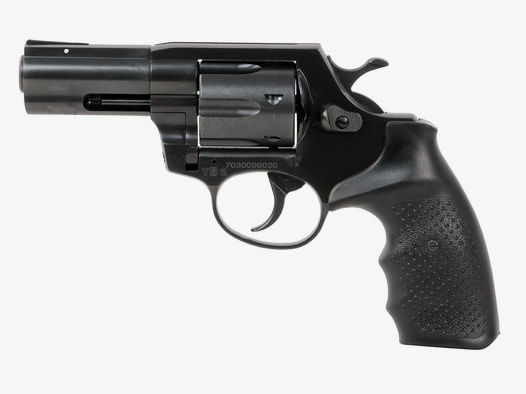 Schreckschuss Revolver Steel Cop 3 Zoll Vollstahl schwarz Kaliber 9 mm R.K. (P18)