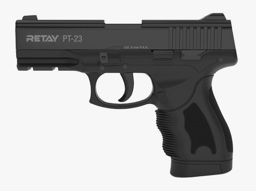 Schreckschuss Pistole Retay PT-23 Black Finish Kaliber 9 mm P.A.K. (P18)