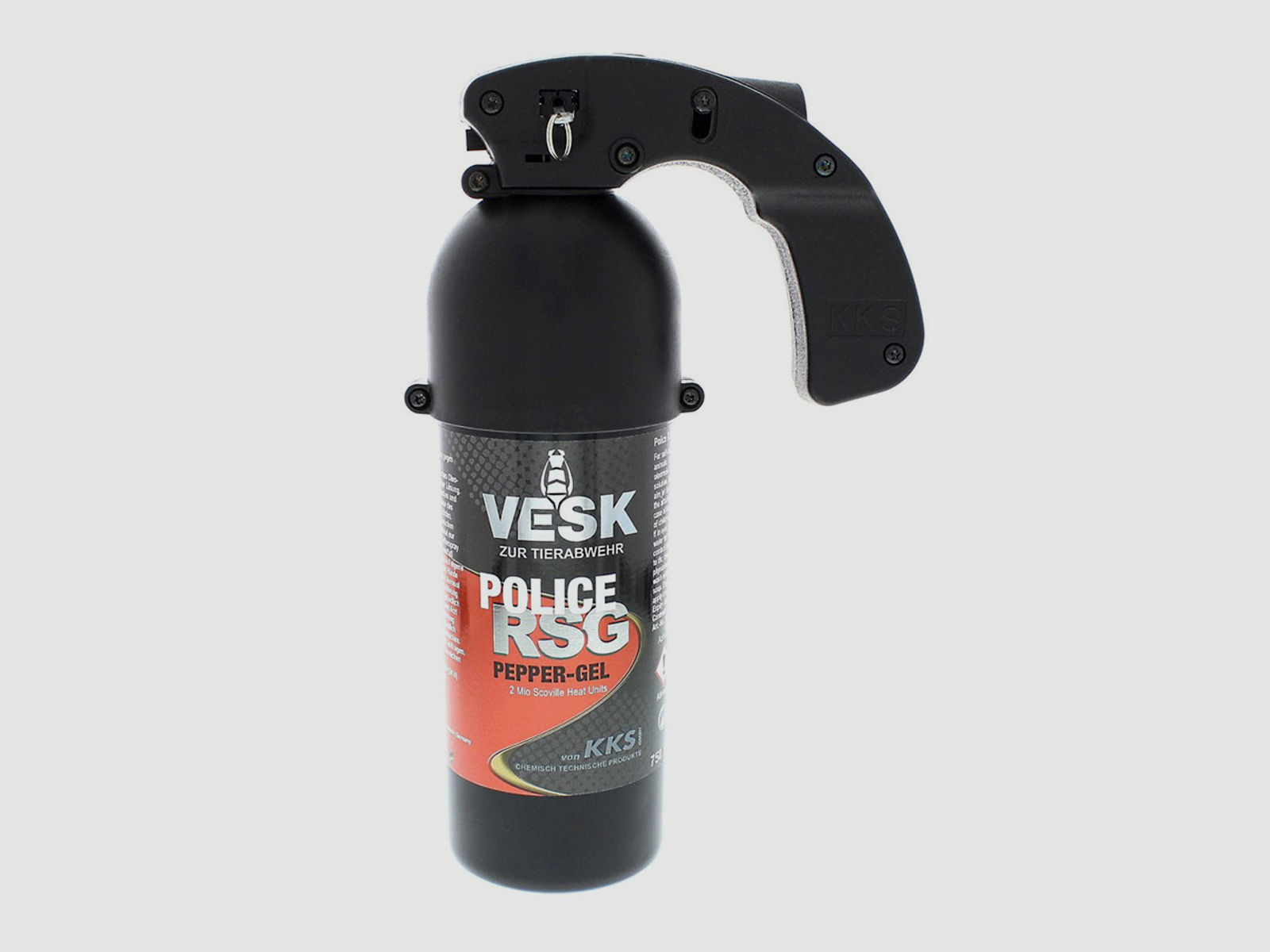 Pfefferspray VESK RSG - POLICE Pepper-Gel, Gel, Inhalt 750 ml