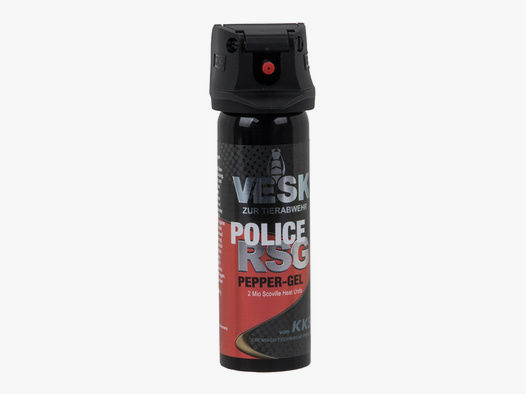 Abwehrspray Pfefferspray RSG Police Gel, Inhalt 63 ml